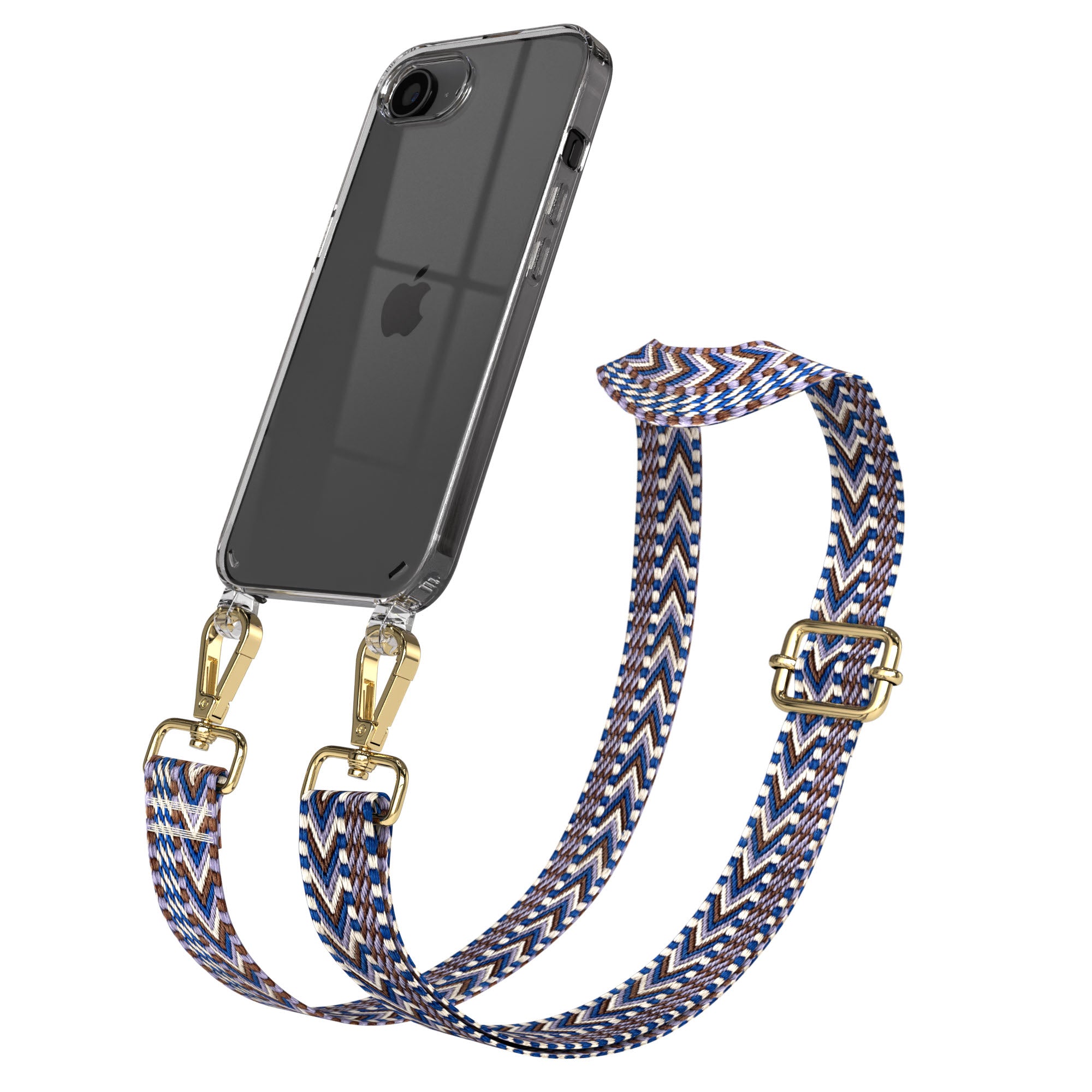 iPhone 17e Handykette mit Boho Band verstellbarer Trageriemen EAZY CASE