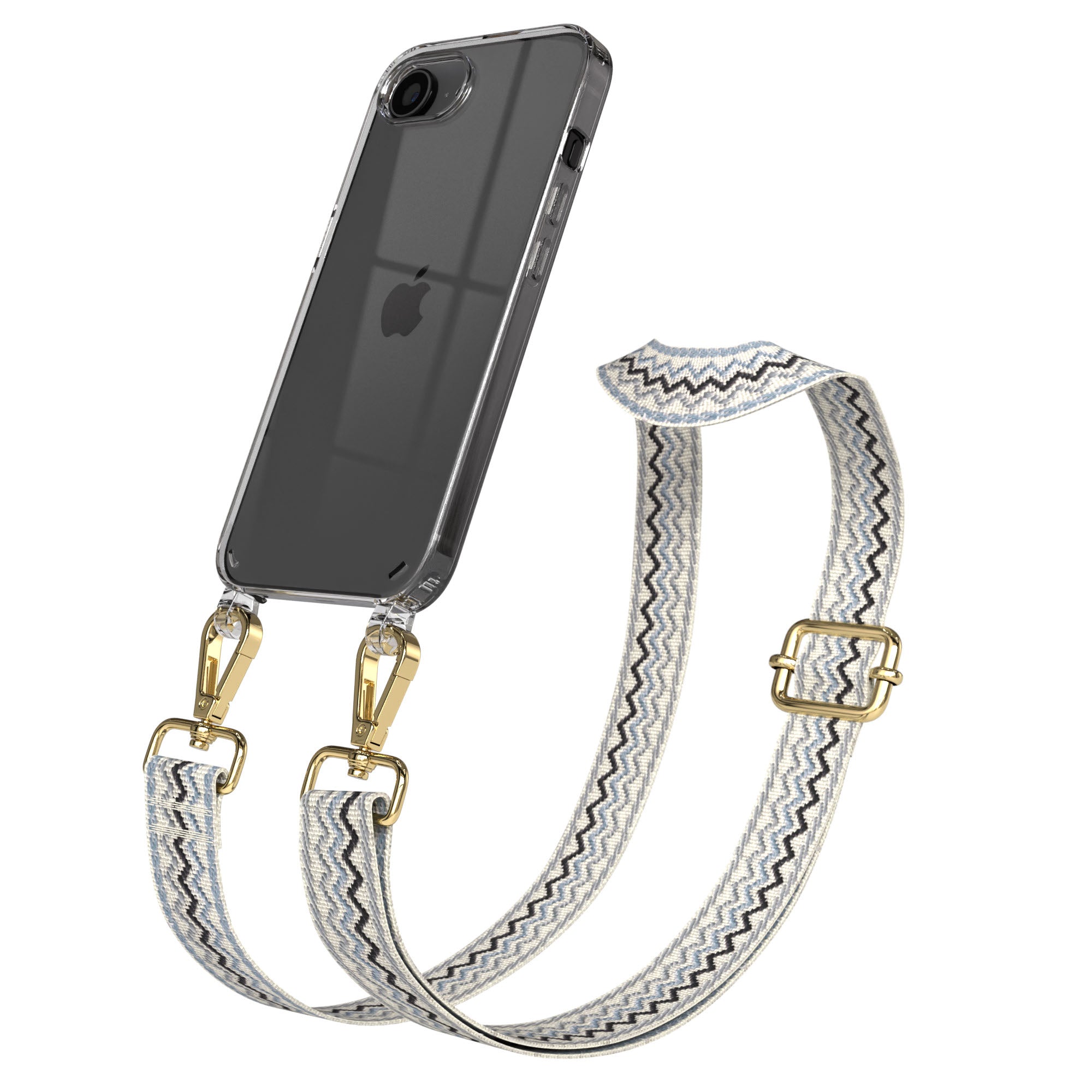 iPhone 17e Handykette mit Boho Band verstellbarer Trageriemen EAZY CASE