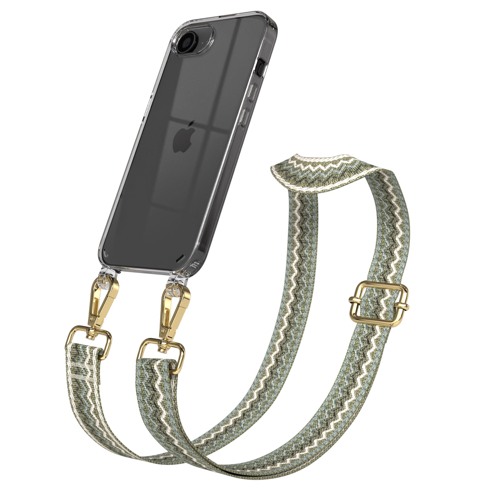 iPhone 17e Handykette mit Boho Band verstellbarer Trageriemen EAZY CASE