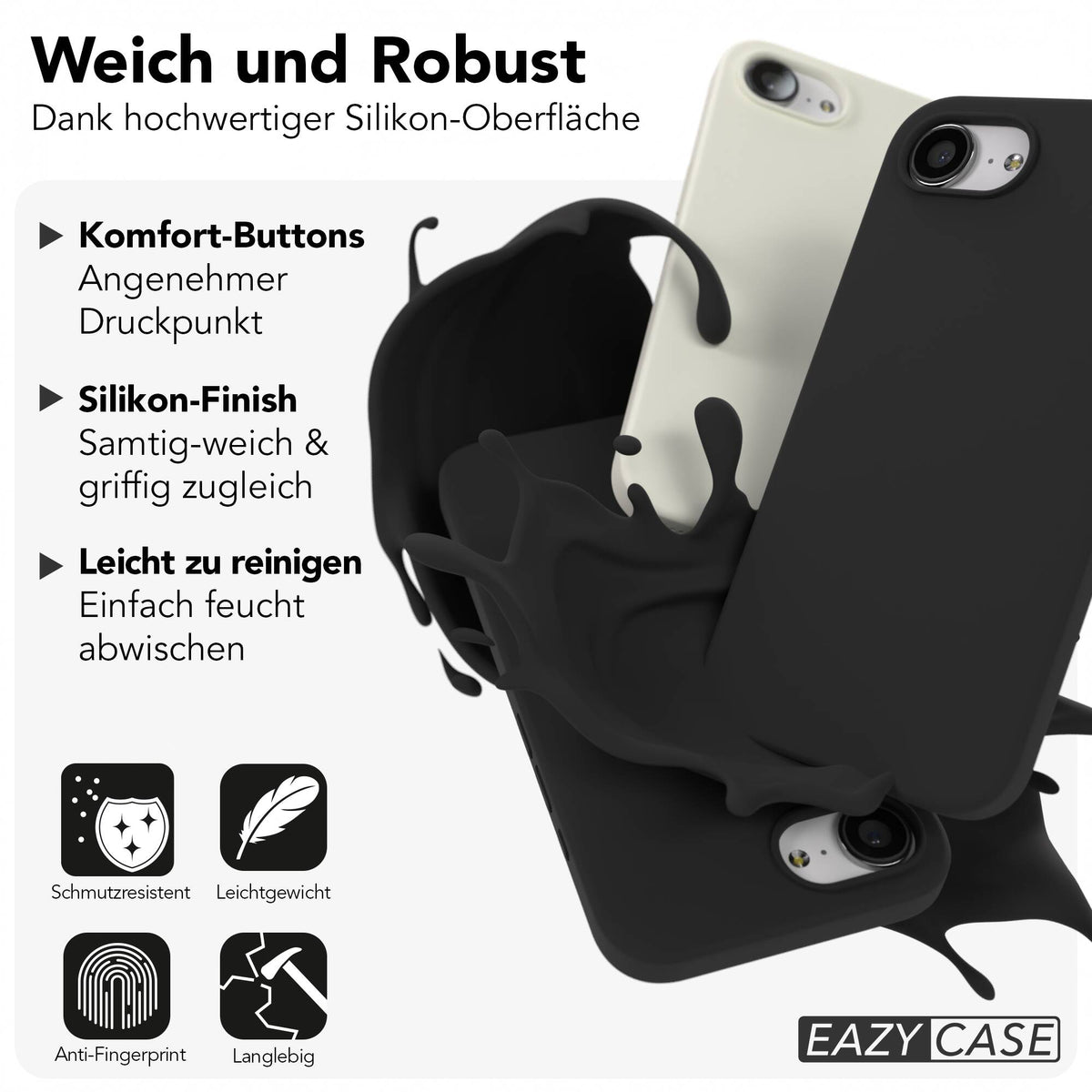 iPhone 17e Premium Silikonhülle