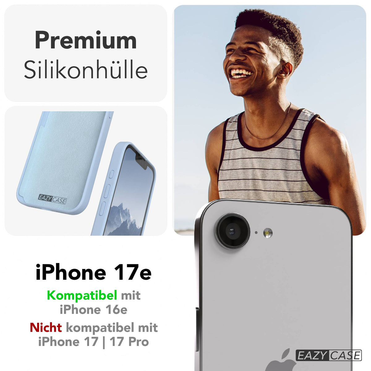 iPhone 17e Premium Silikonhülle