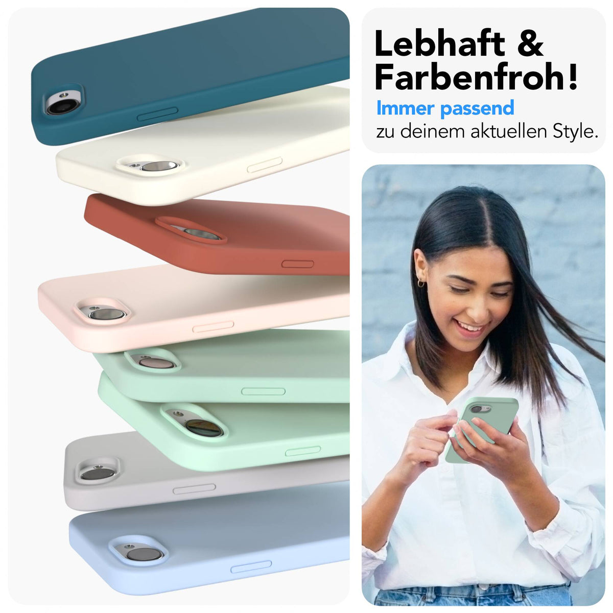 iPhone 17e Premium Silikonhülle