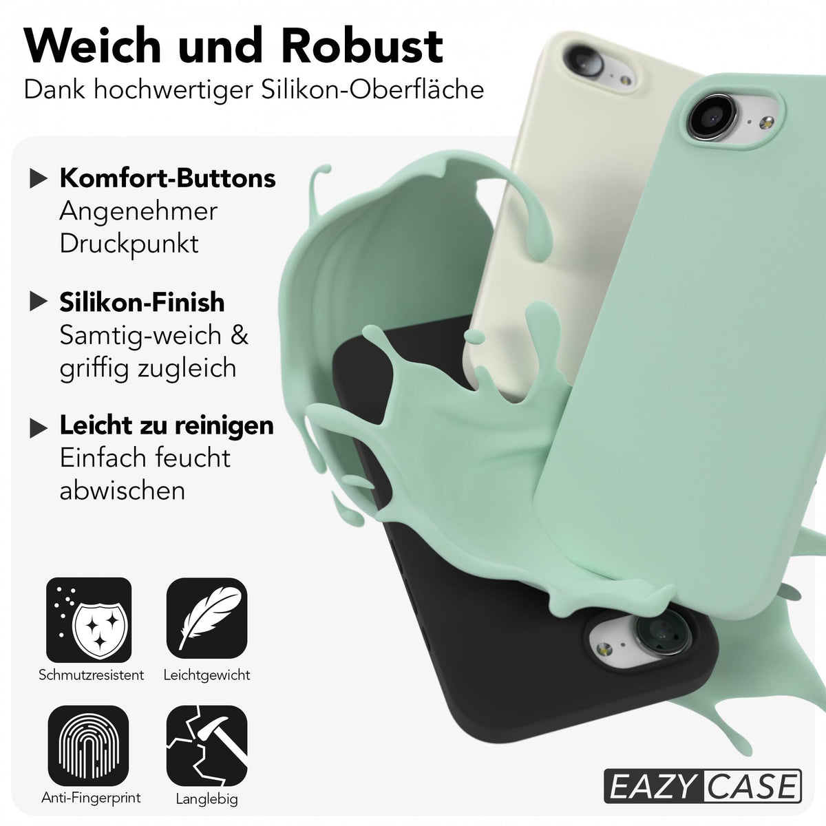 iPhone 17e Premium Silikonhülle