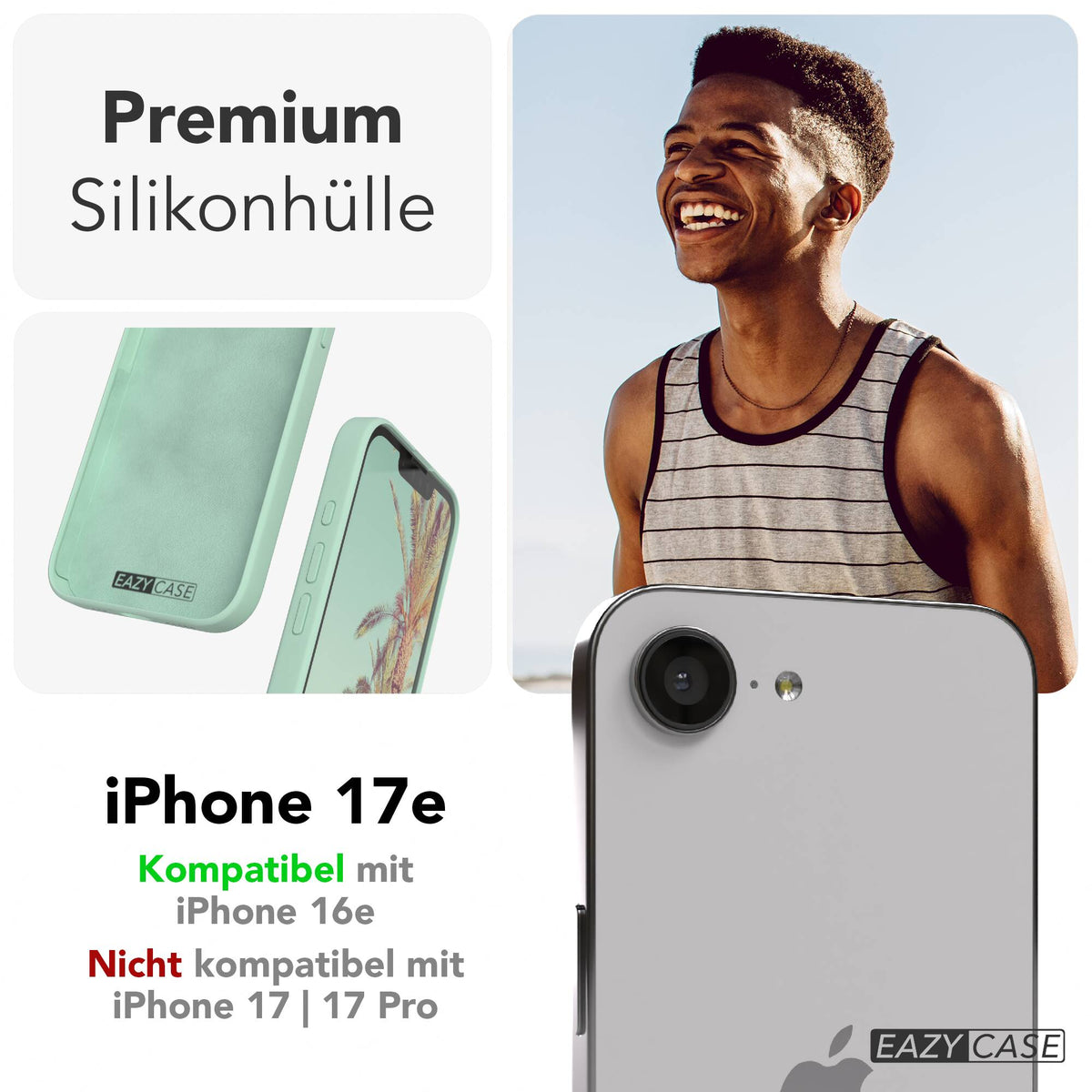 iPhone 17e Premium Silikonhülle
