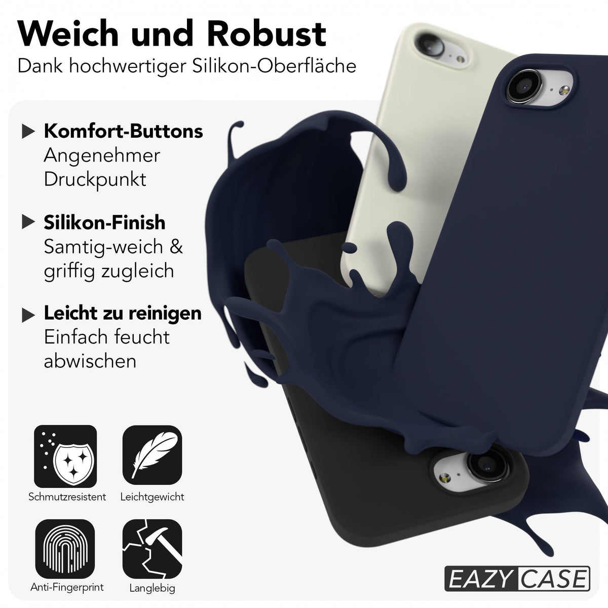 iPhone 17e Premium Silikonhülle