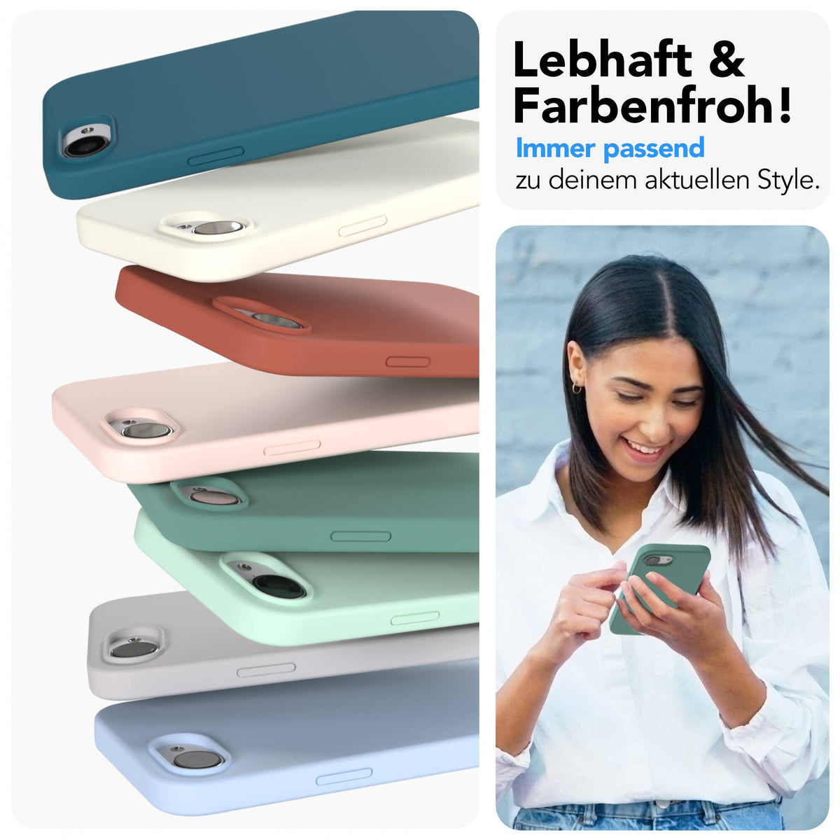 iPhone 17e Premium Silikonhülle