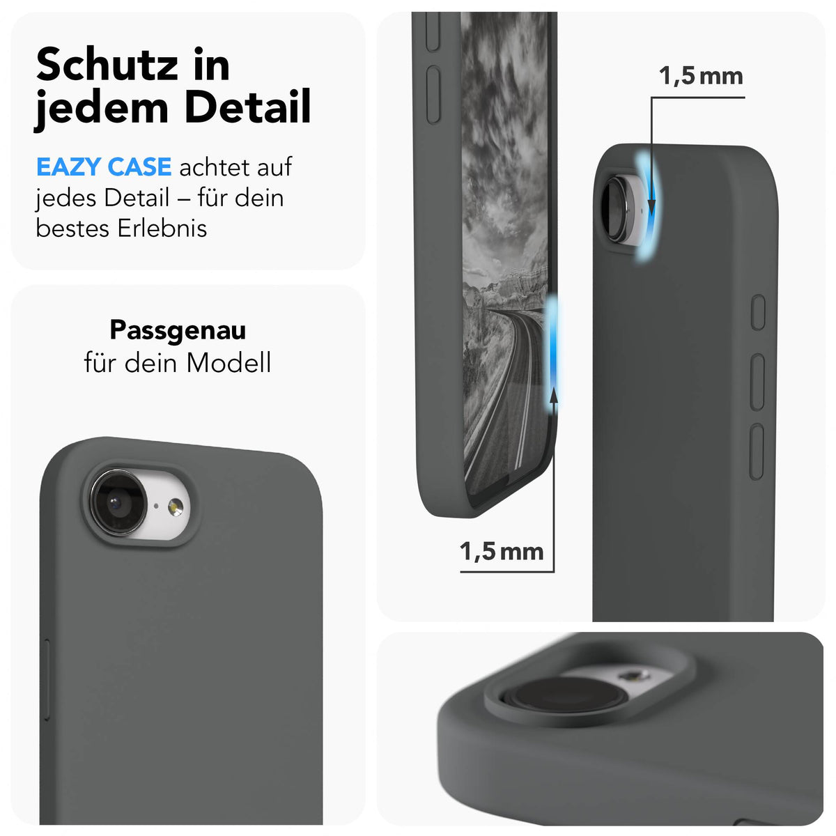 iPhone 17e Premium Silikonhülle