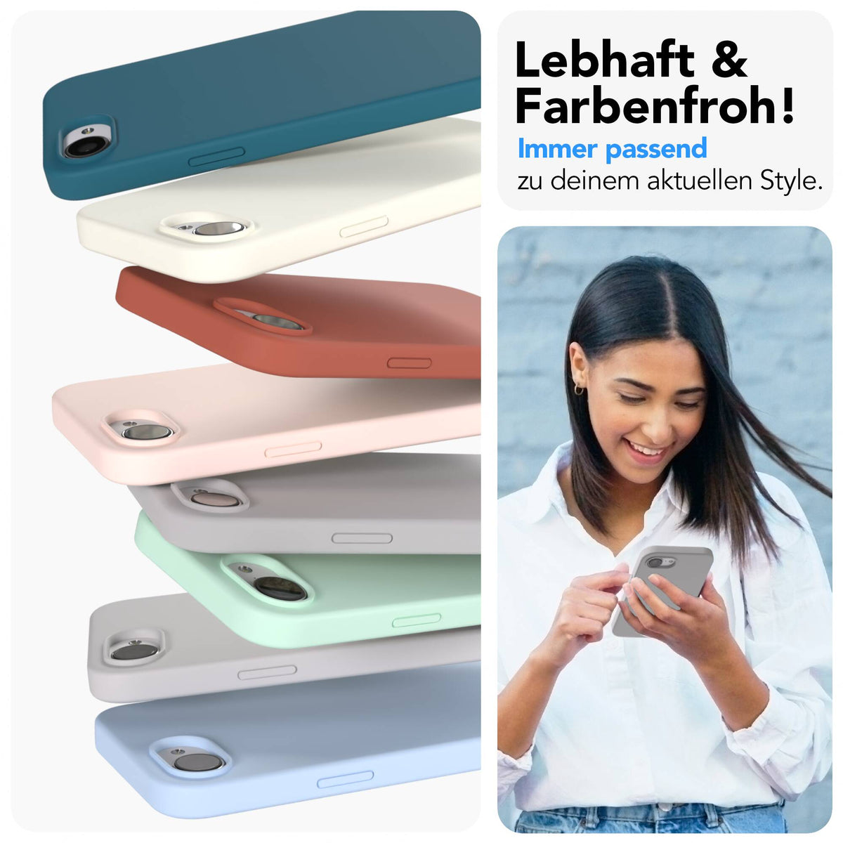 iPhone 17e Premium Silikonhülle
