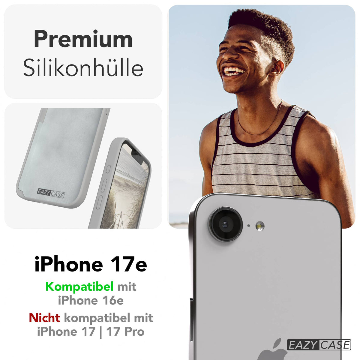 iPhone 17e Premium Silikonhülle