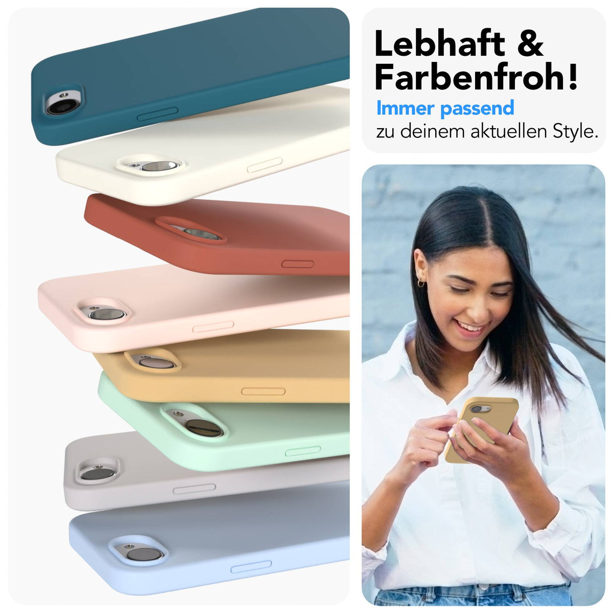 iPhone 17e Premium Silikonhülle