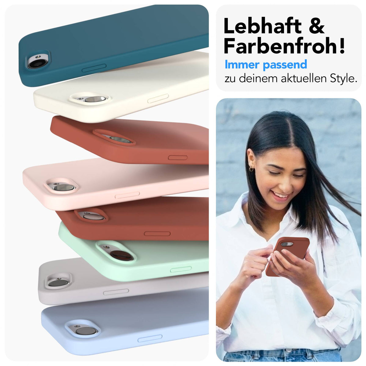 iPhone 17e Premium Silikonhülle