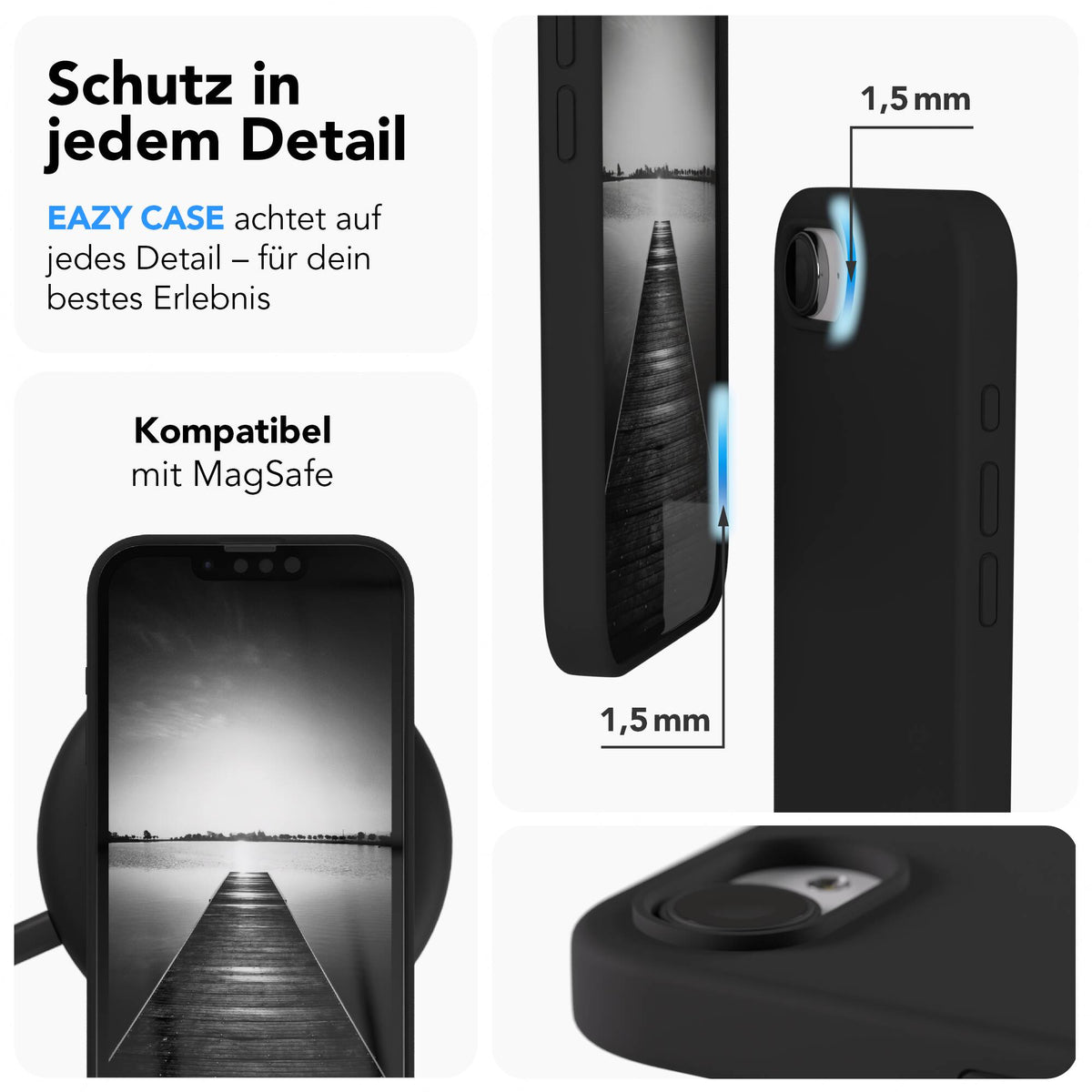 iPhone 17e premium Silikonhülle mit MagSafe