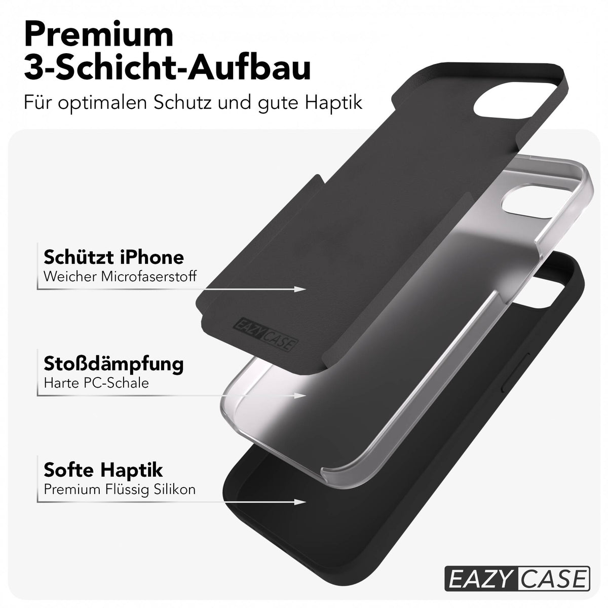 iPhone 17e premium Silikonhülle mit MagSafe