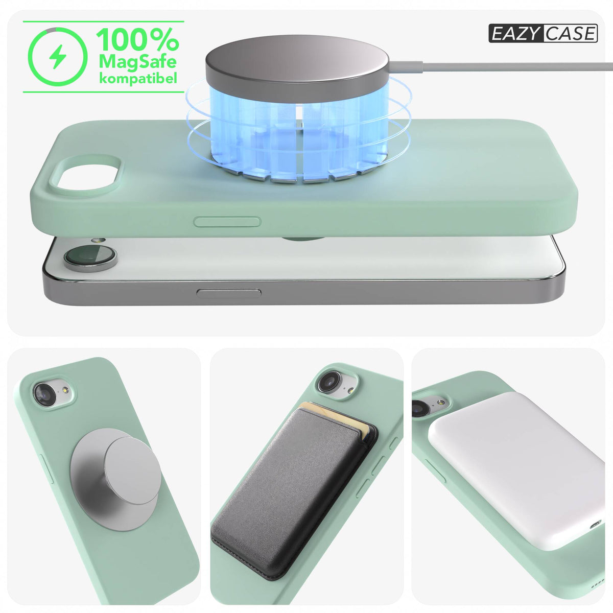 iPhone 17e premium Silikonhülle mit MagSafe