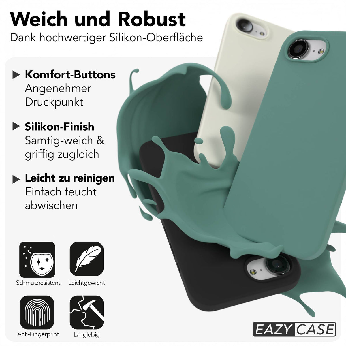 iPhone 17e premium Silikonhülle mit MagSafe