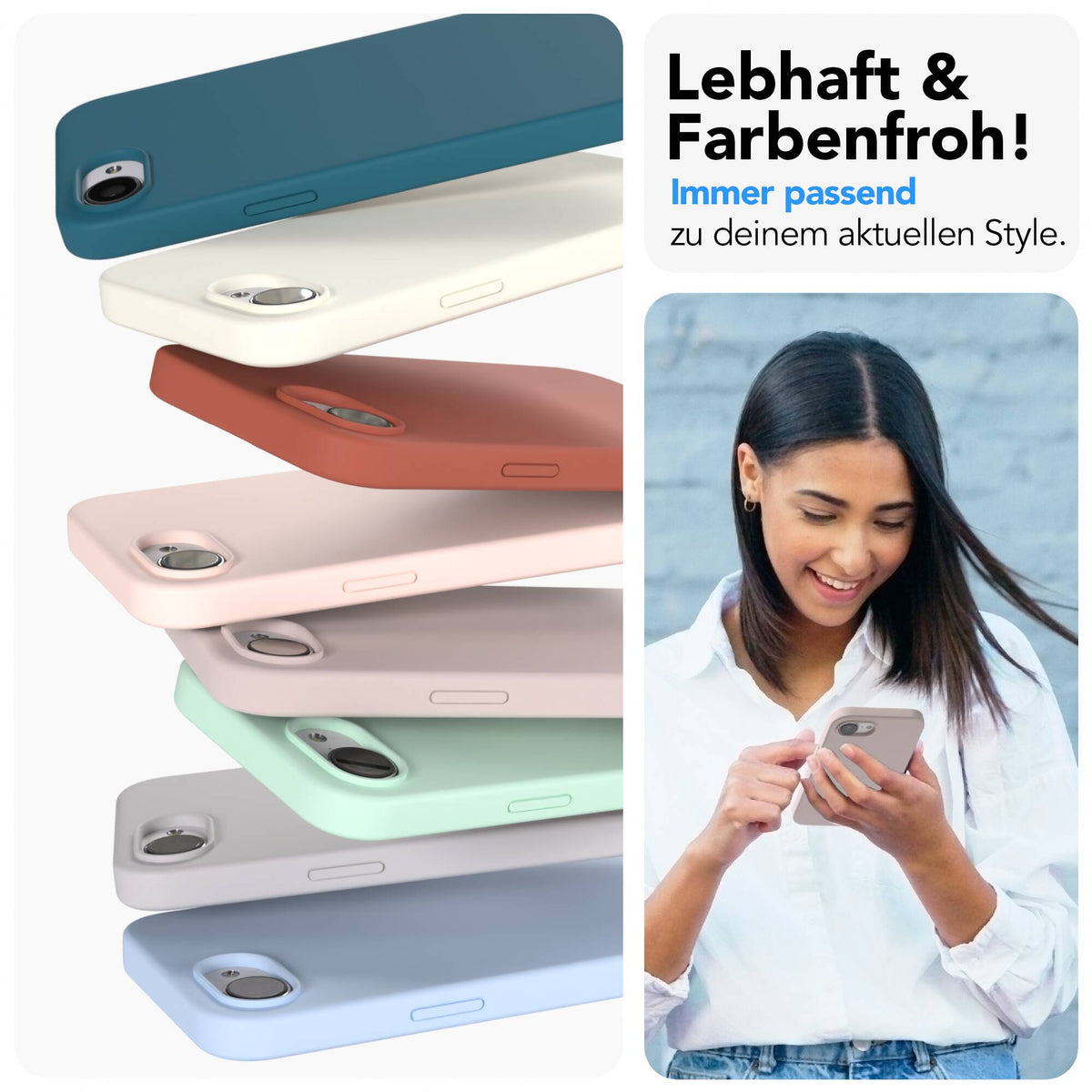 iPhone 17e Premium Silikonhülle