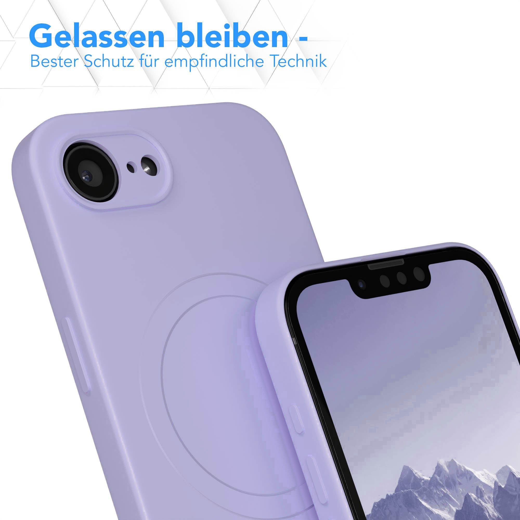Apple iPhone 17e MagSafe Silikonhülle mit Kameraschutz von EAZY CASE