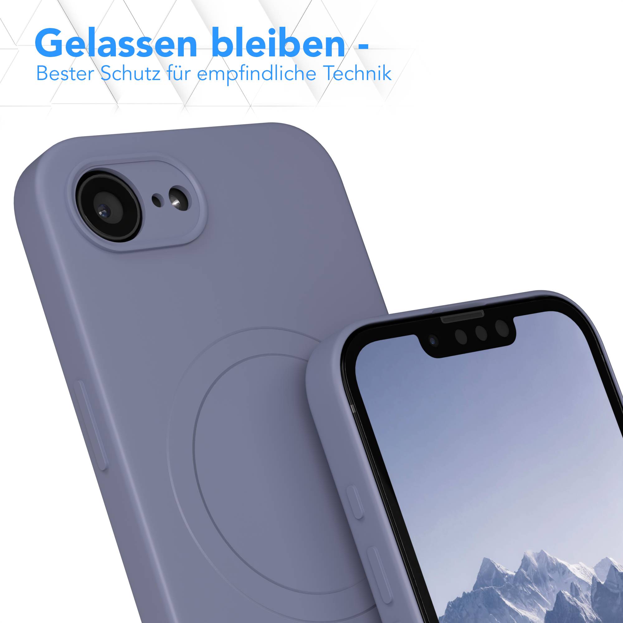 Apple iPhone 17e MagSafe Silikonhülle mit Kameraschutz von EAZY CASE
