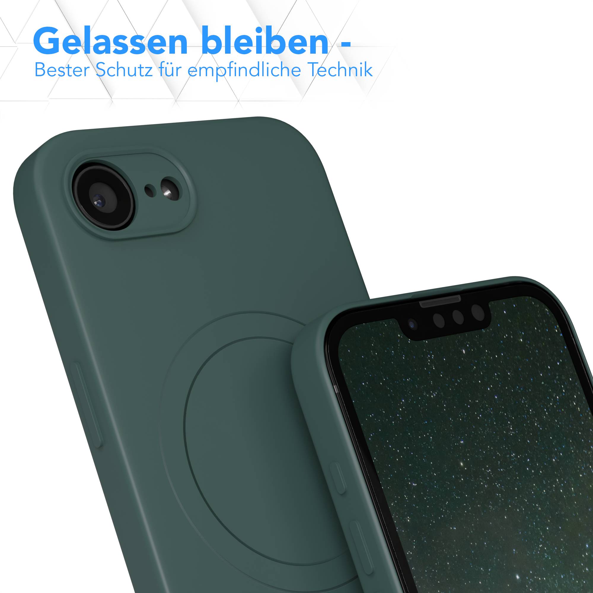 Apple iPhone 17e MagSafe Silikonhülle mit Kameraschutz von EAZY CASE