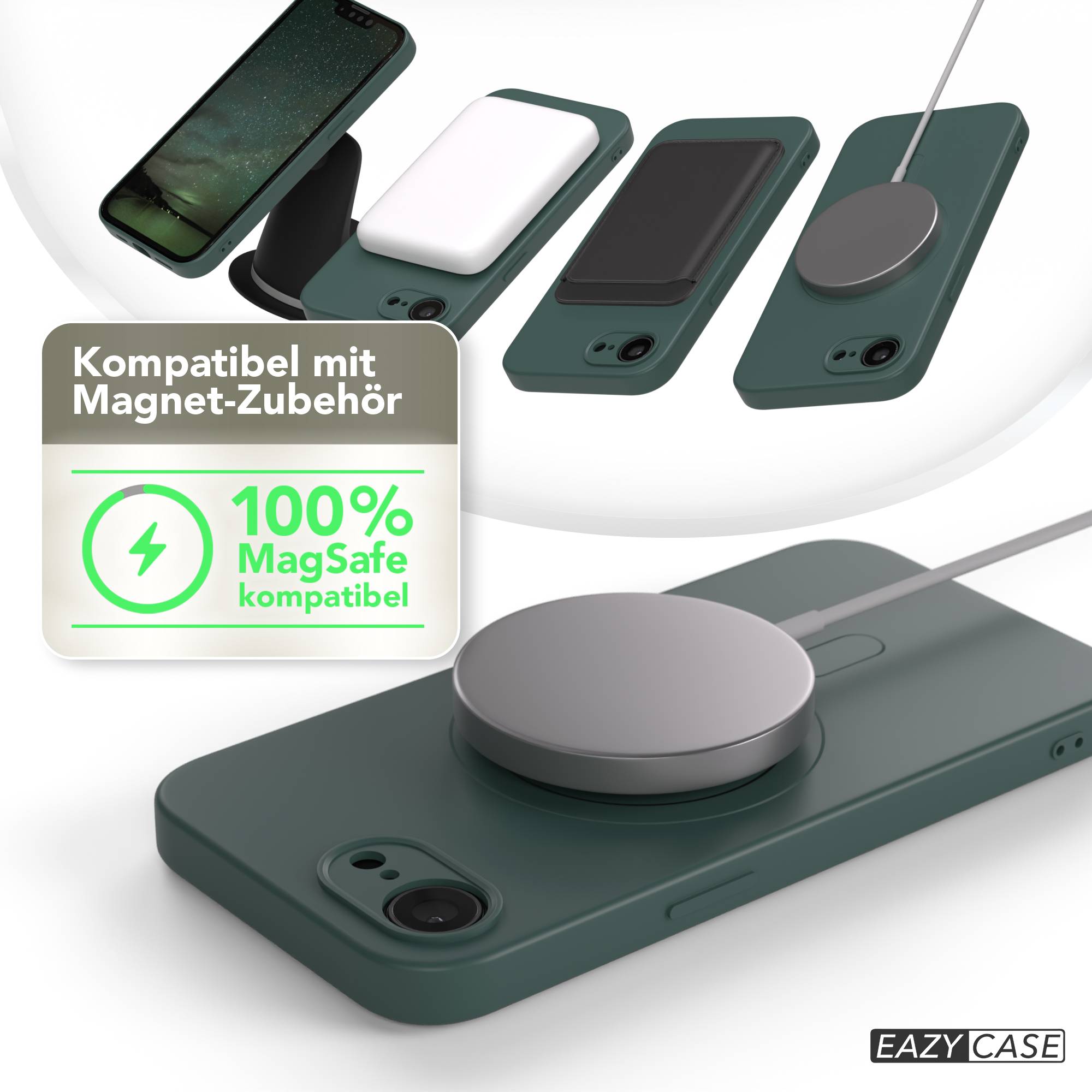 Apple iPhone 17e MagSafe Silikonhülle mit Kameraschutz von EAZY CASE