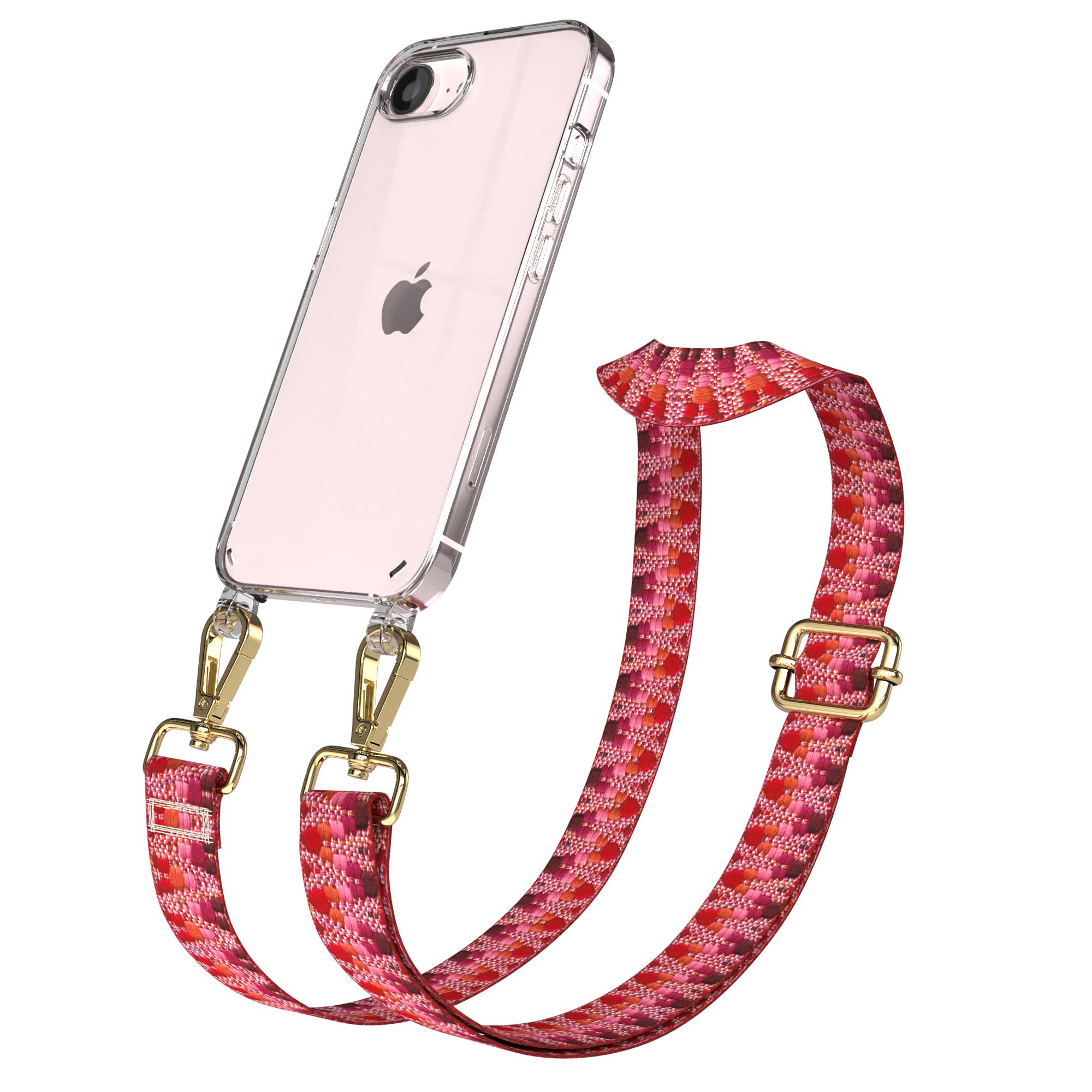 iPhone 17e Handykette mit Boho Band verstellbarer Trageriemen EAZY CASE