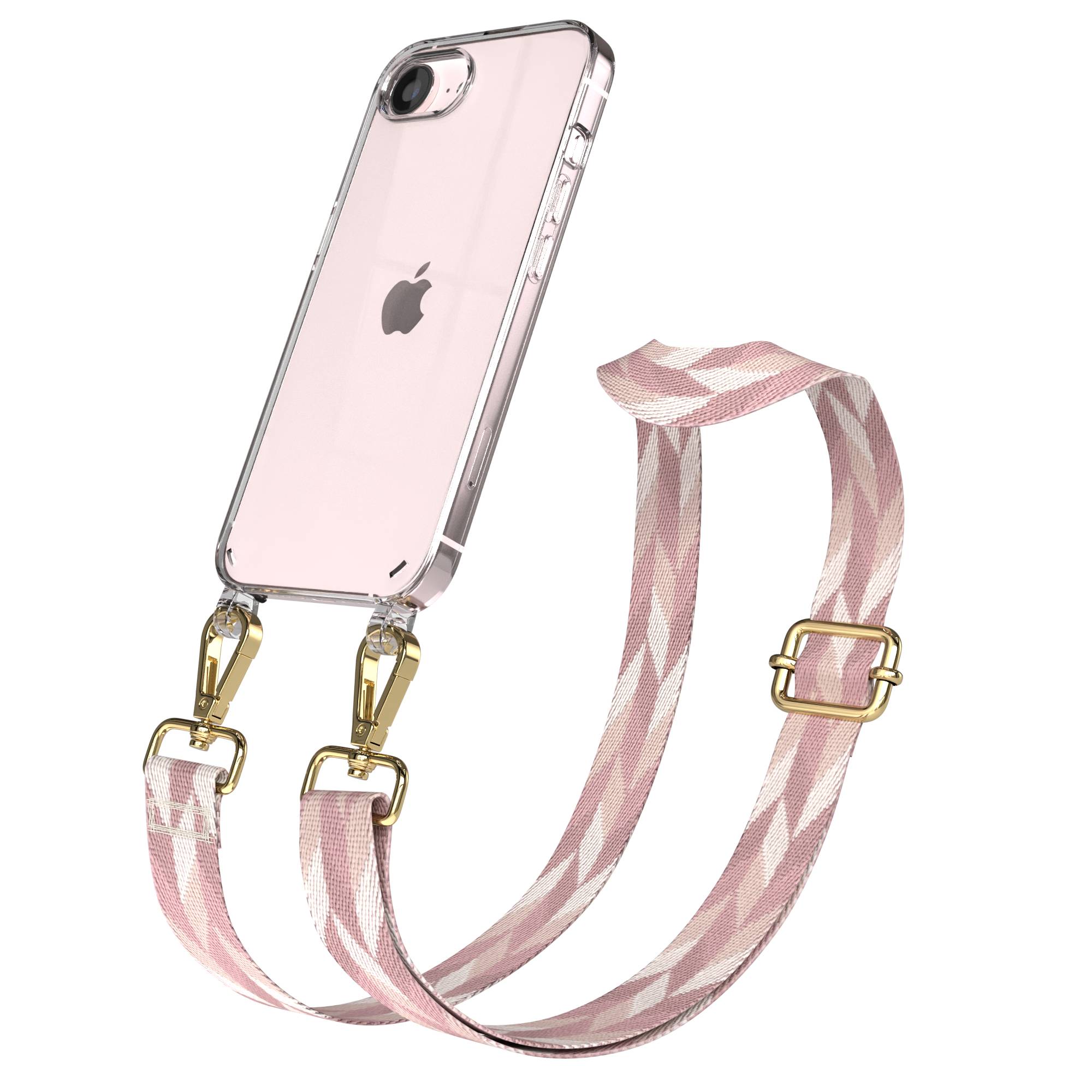 iPhone 17e Handykette mit verstellbarem Boho Band von EAZY CASE