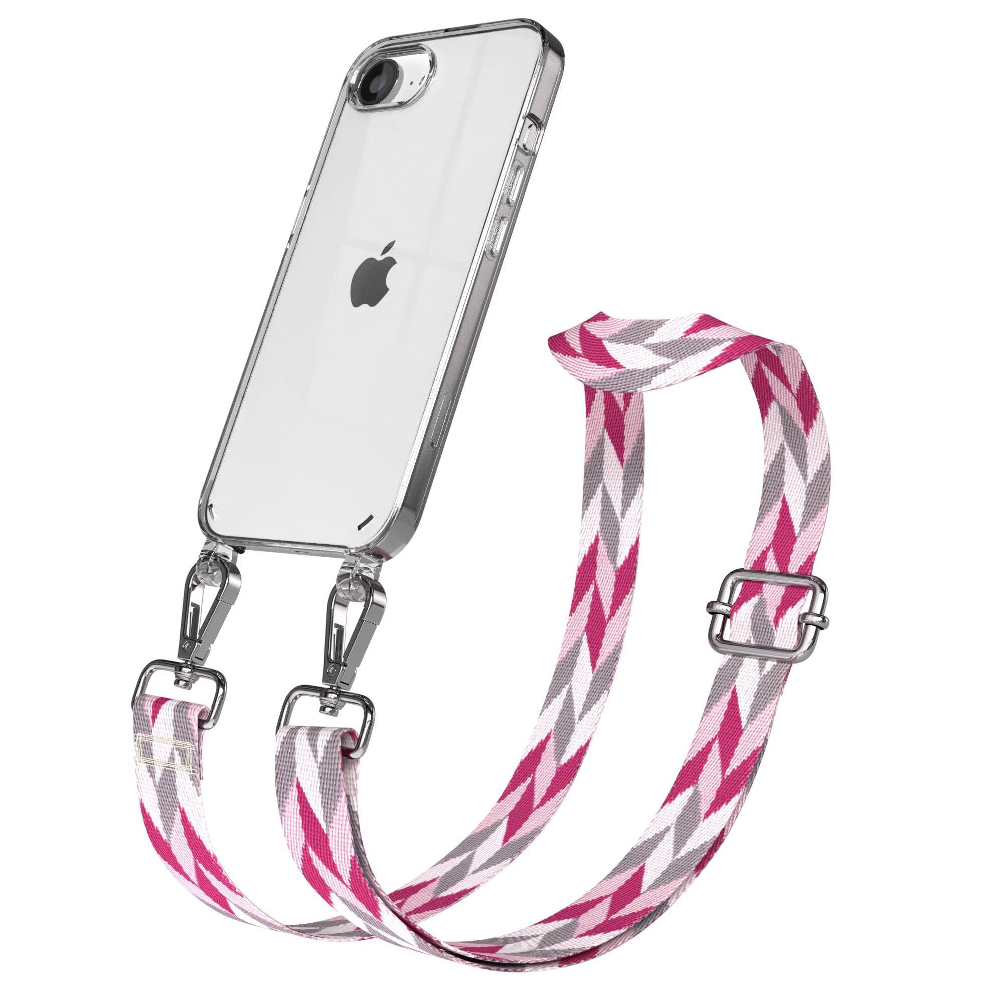 iPhone 17e Handykette mit verstellbarem Boho Band von EAZY CASE