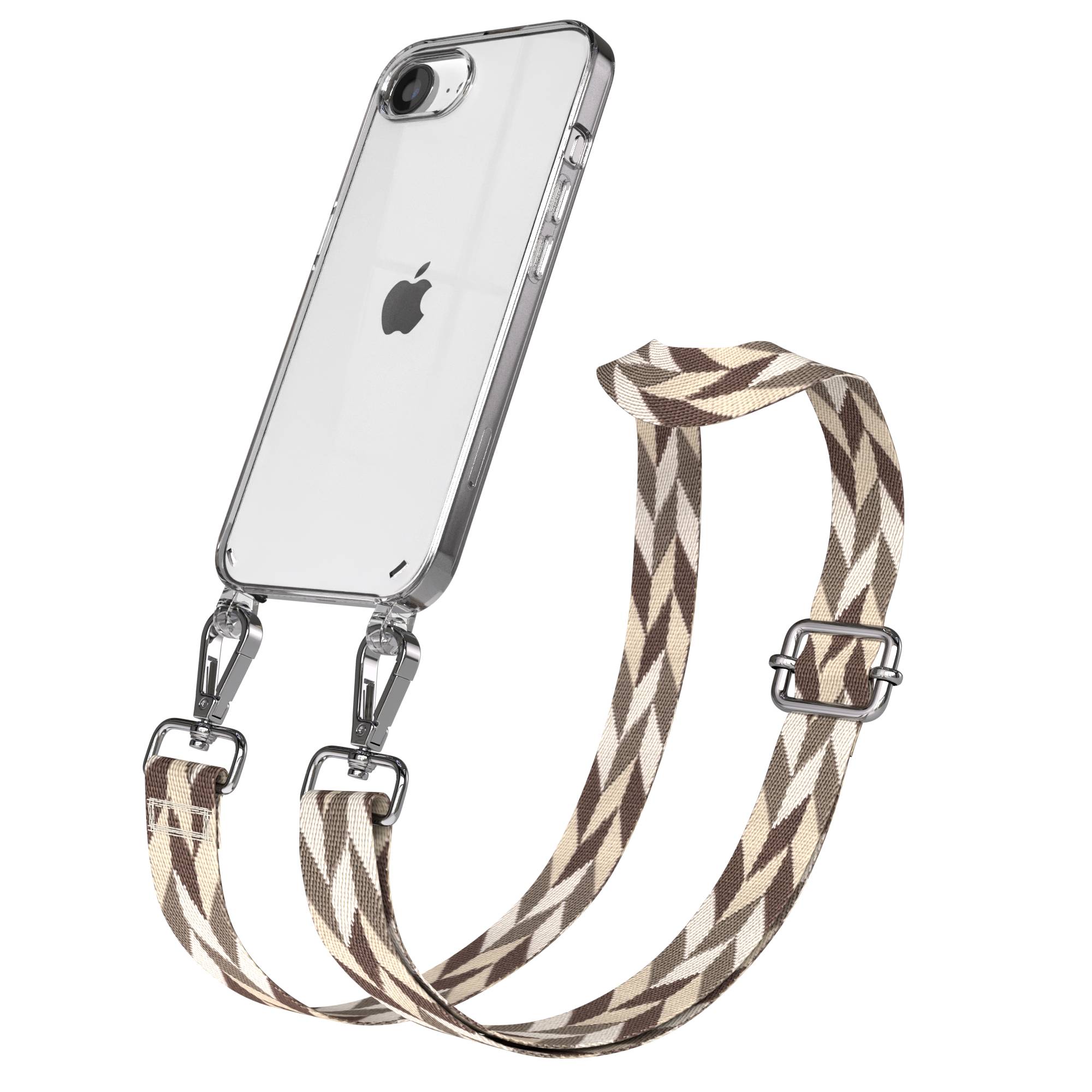 iPhone 17e Handykette mit verstellbarem Boho Band von EAZY CASE