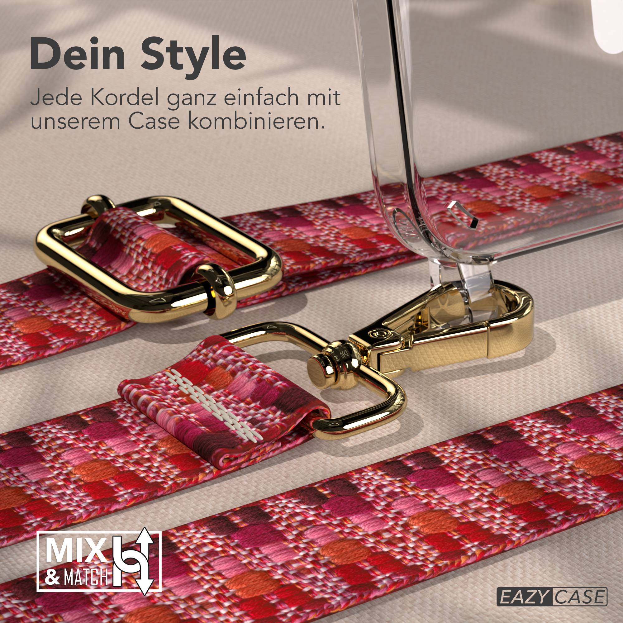 iPhone 17e MagSafe Handykette mit Boho Band verstellbar