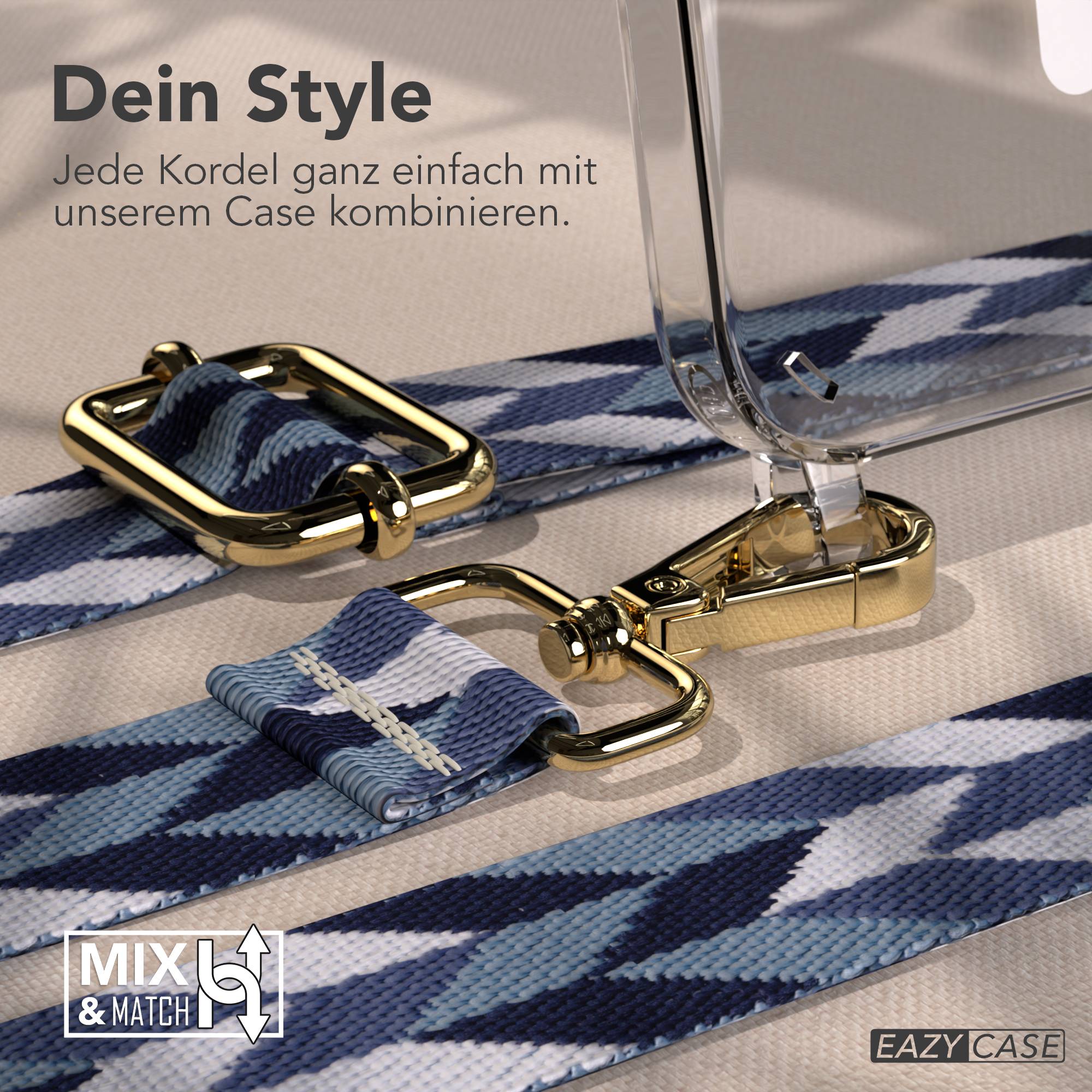 iPhone 17e MagSafe Handykette mit verstellbarem Boho Band von EAZY CASE