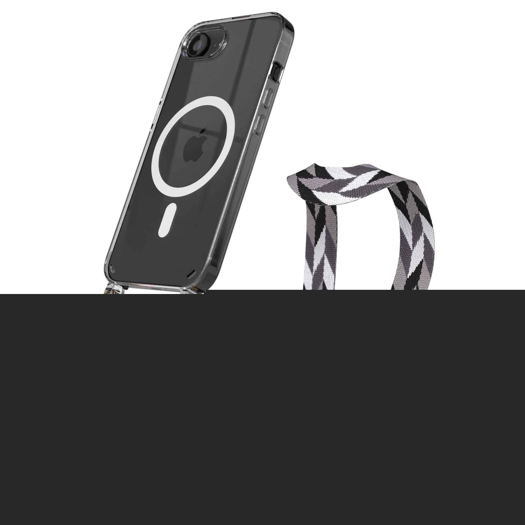 iPhone 17e MagSafe Handykette mit verstellbarem Boho Band von EAZY CASE