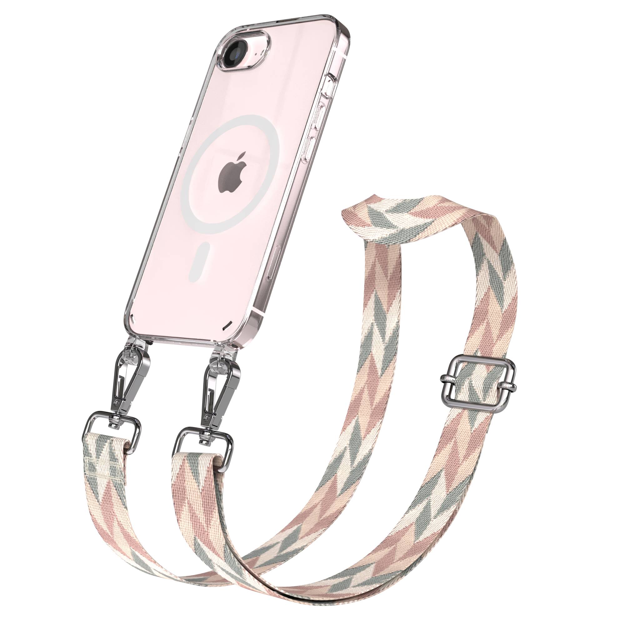 iPhone 17e MagSafe Handykette mit verstellbarem Boho Band von EAZY CASE