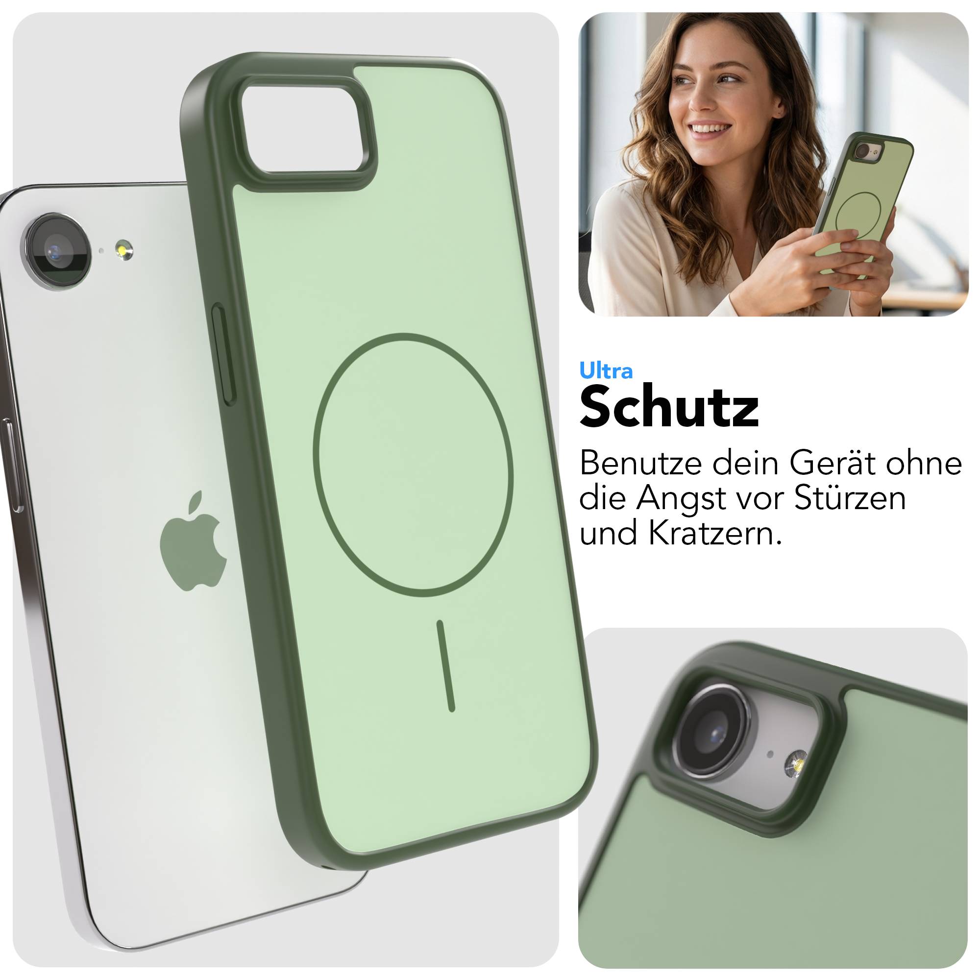 iPhone 17e Bumper Hülle MagSafe dünner Magnetring Outdoor Case