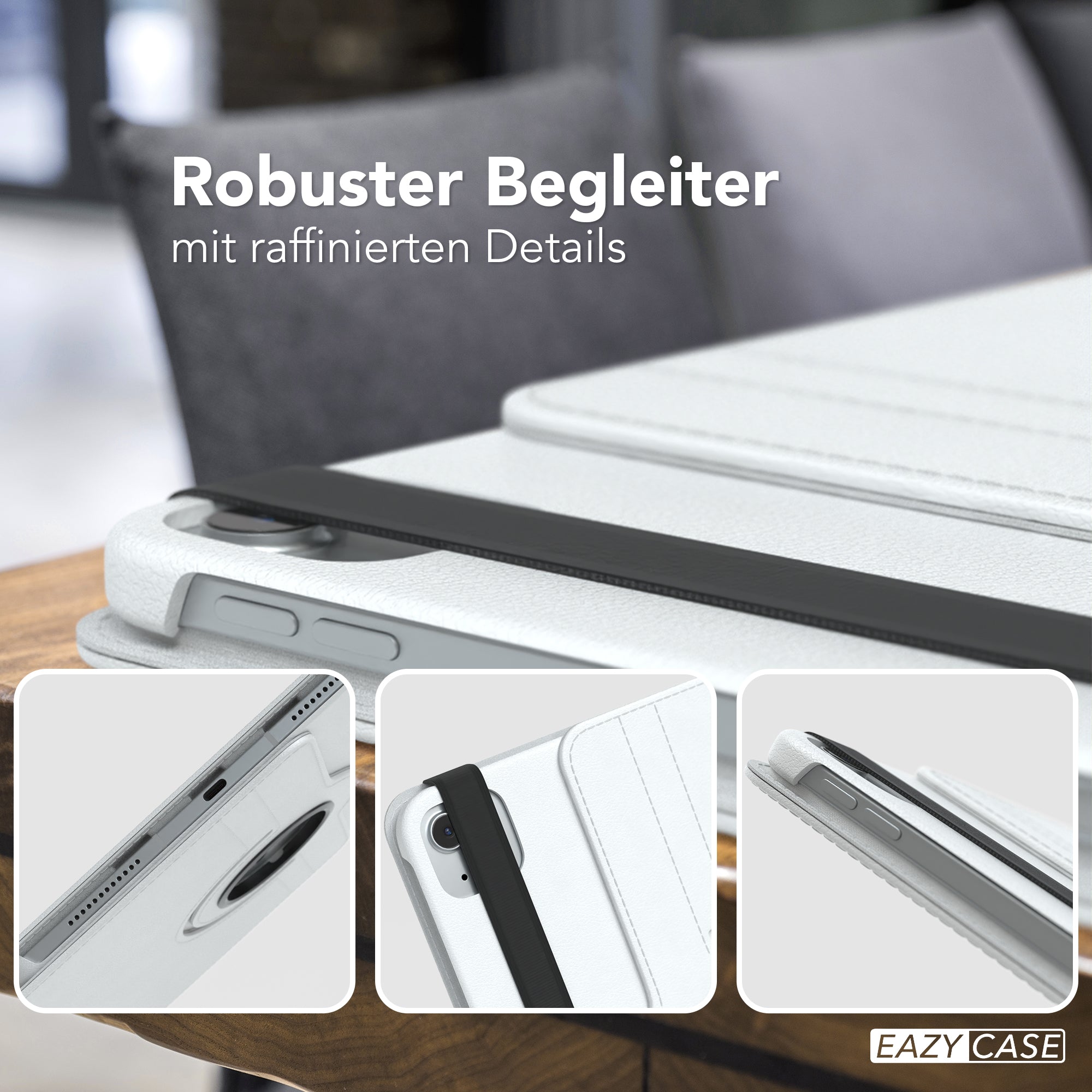 iPad Air 11 Zoll M4 2026 drehbare Tablethülle 360 Grad Rotation Ständer