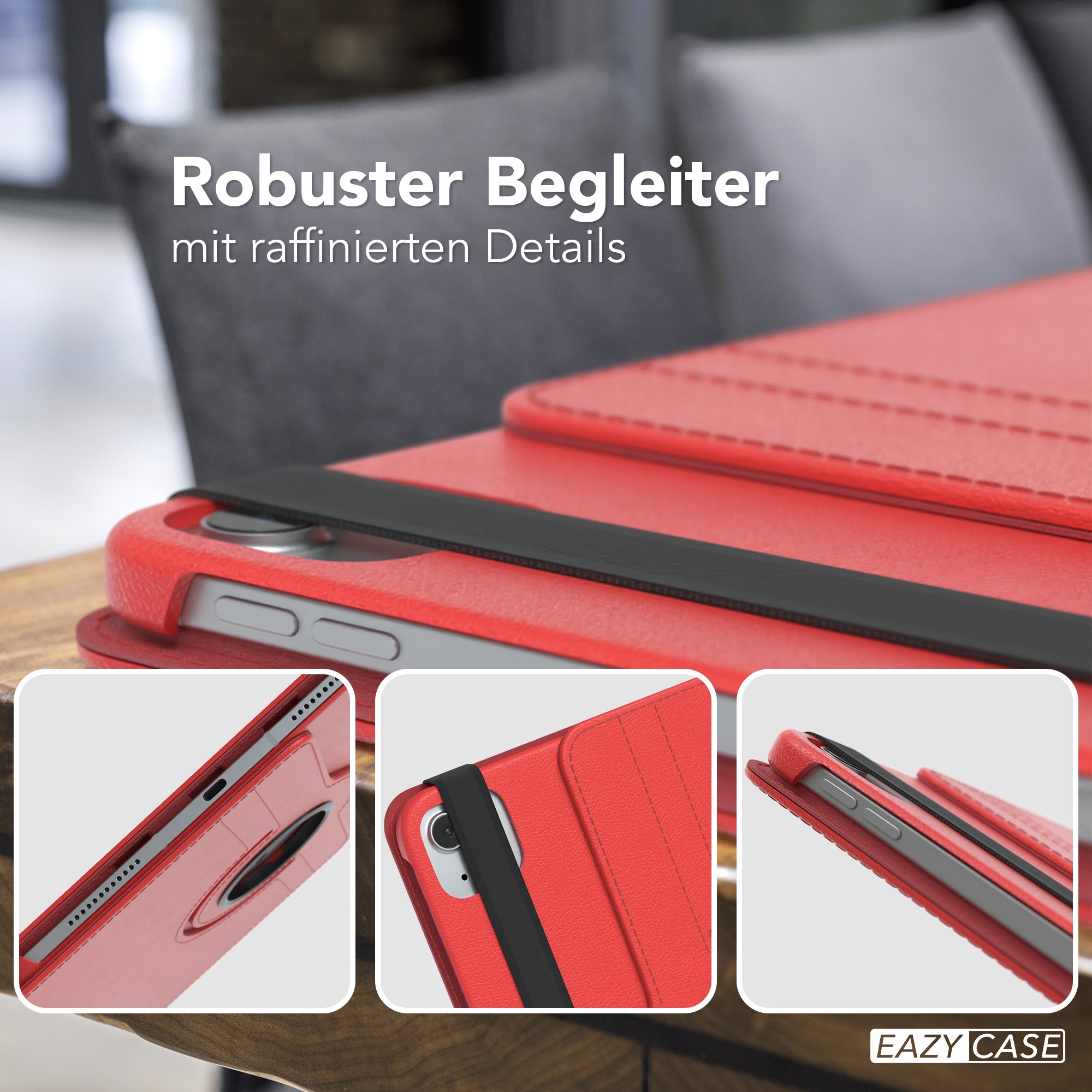 iPad Air 11 Zoll M4 2026 drehbare Tablethülle 360 Grad Rotation Ständer