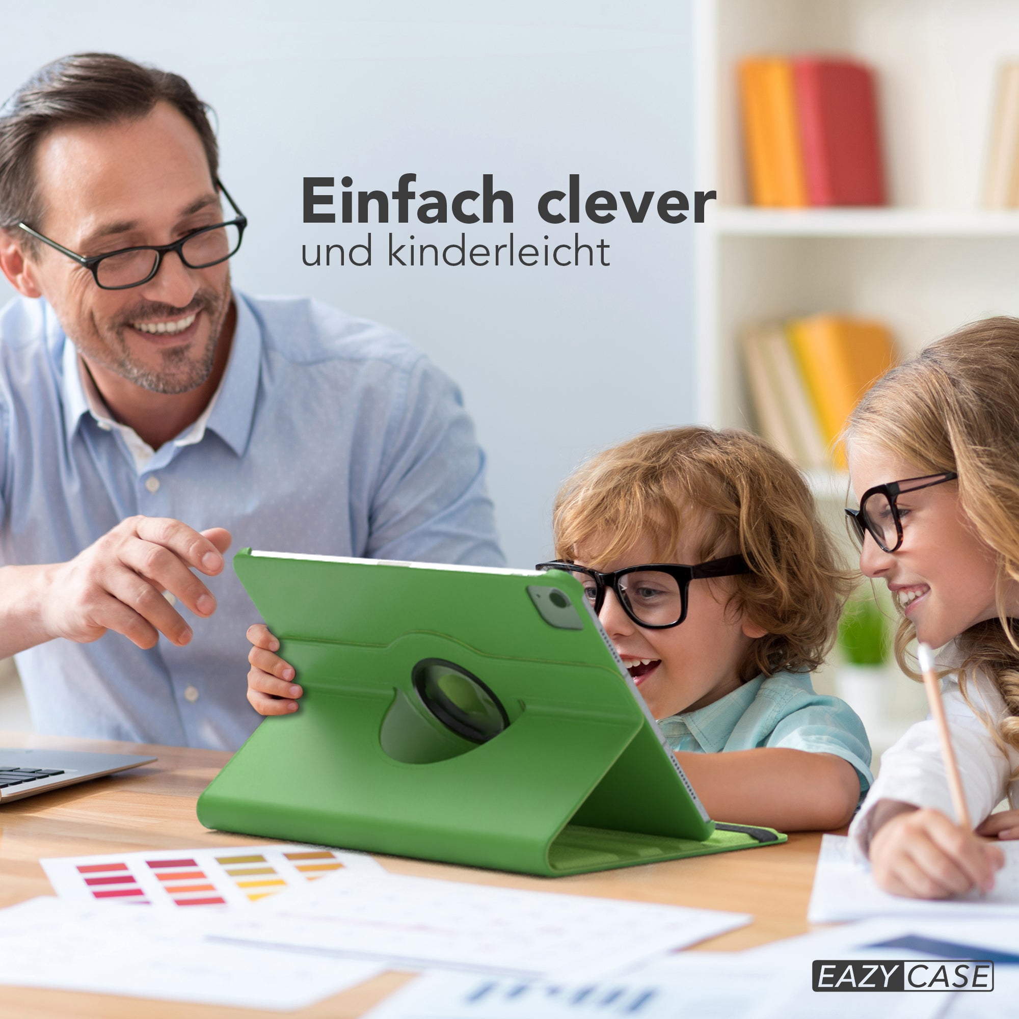 iPad Air 11 Zoll M4 2026 drehbare Tablethülle 360 Grad Rotation Ständer