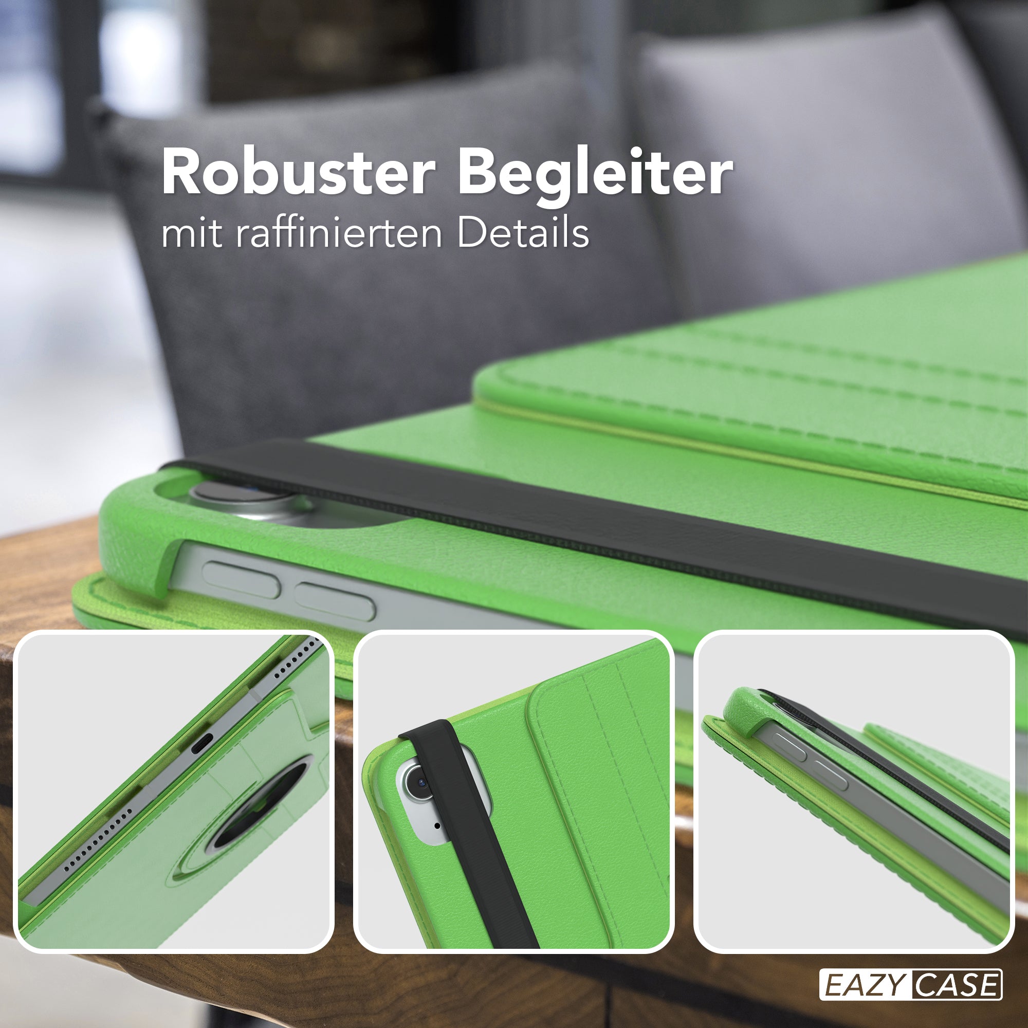 iPad Air 11 Zoll M4 2026 drehbare Tablethülle 360 Grad Rotation Ständer