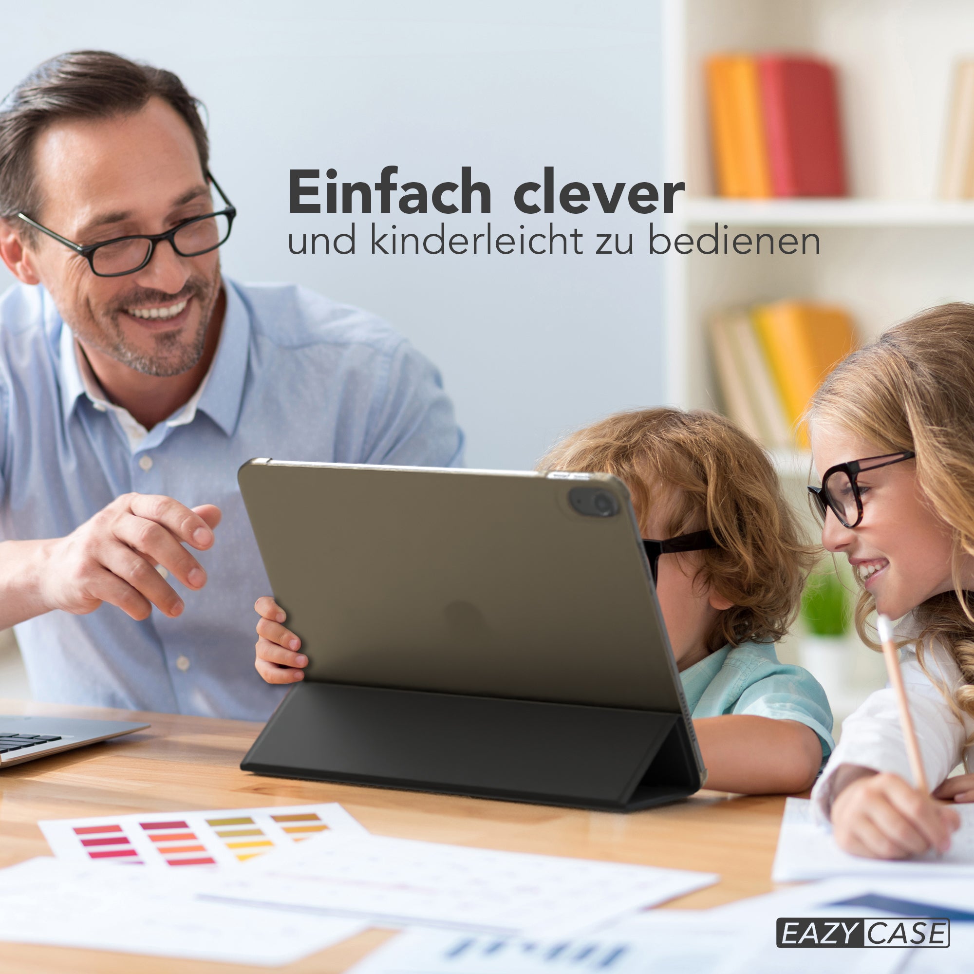 Apple iPad Air 11 Zoll M4 2026 Tablethülle Smartcase mit Aufstellfunktion