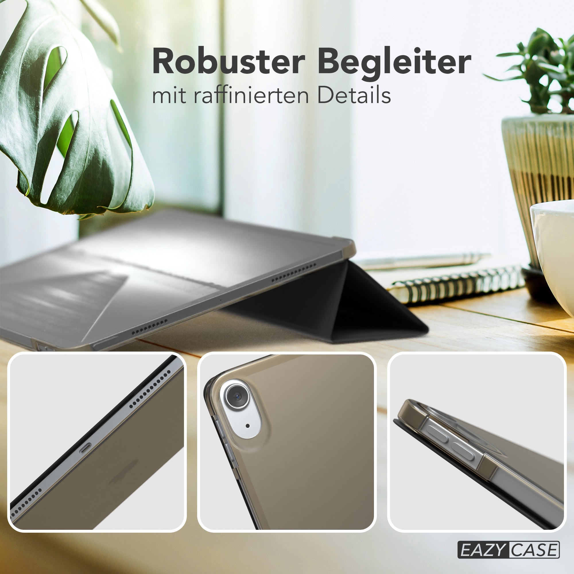 Apple iPad Air 11 Zoll M4 2026 Tablethülle Smartcase mit Aufstellfunktion