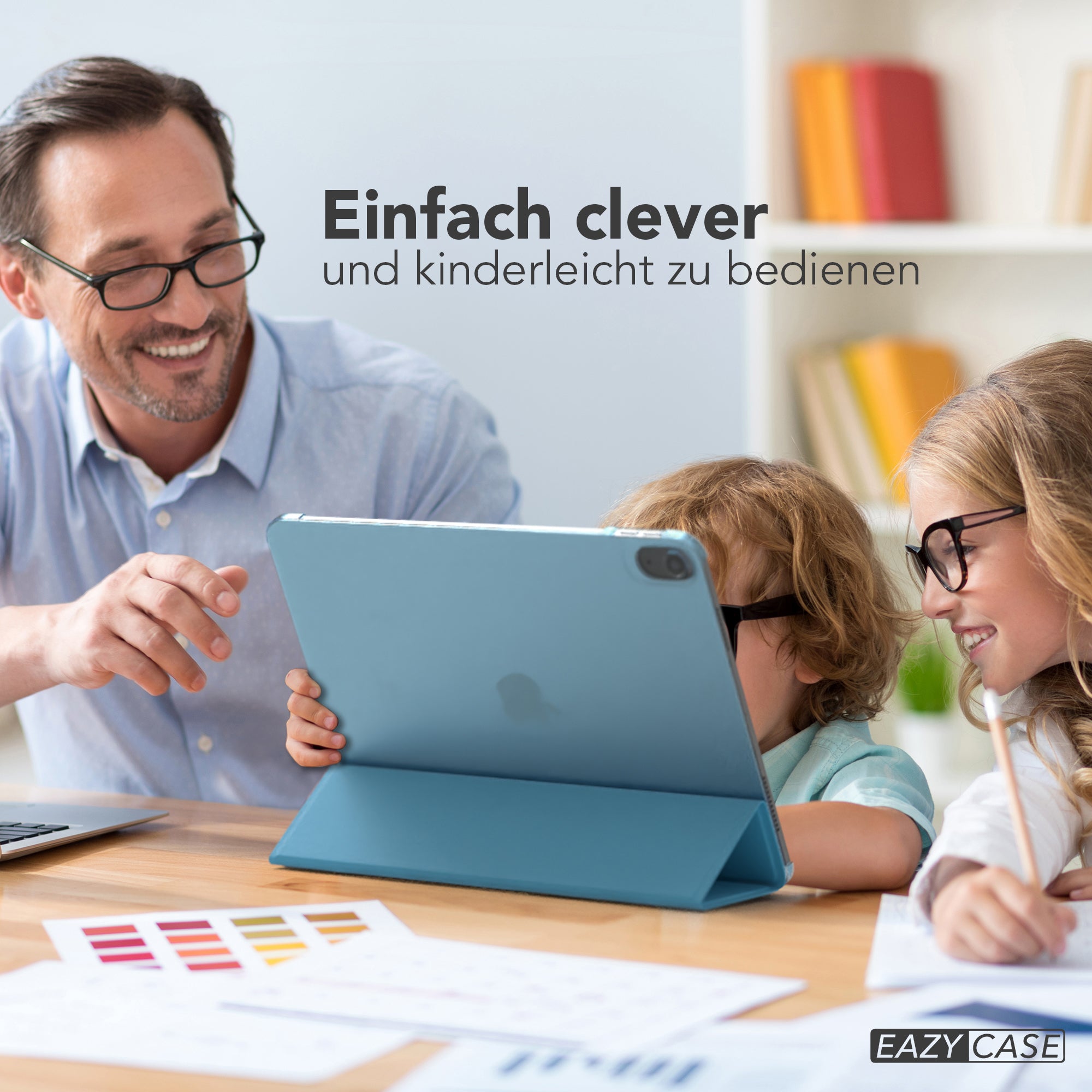 Apple iPad Air 11 Zoll M4 2026 Tablethülle Smartcase mit Aufstellfunktion