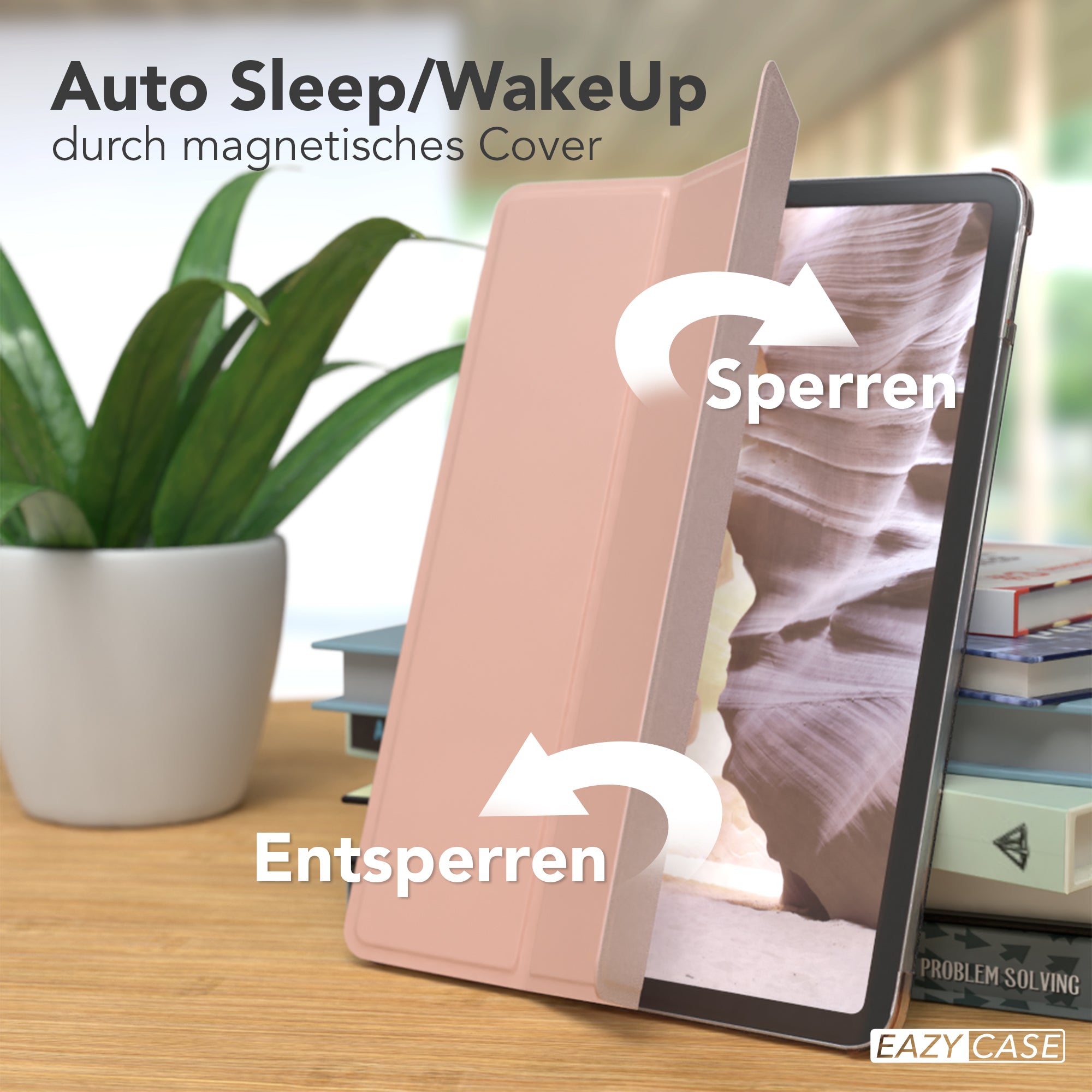 Apple iPad Air 11 Zoll M4 2026 Tablethülle Smartcase mit Aufstellfunktion