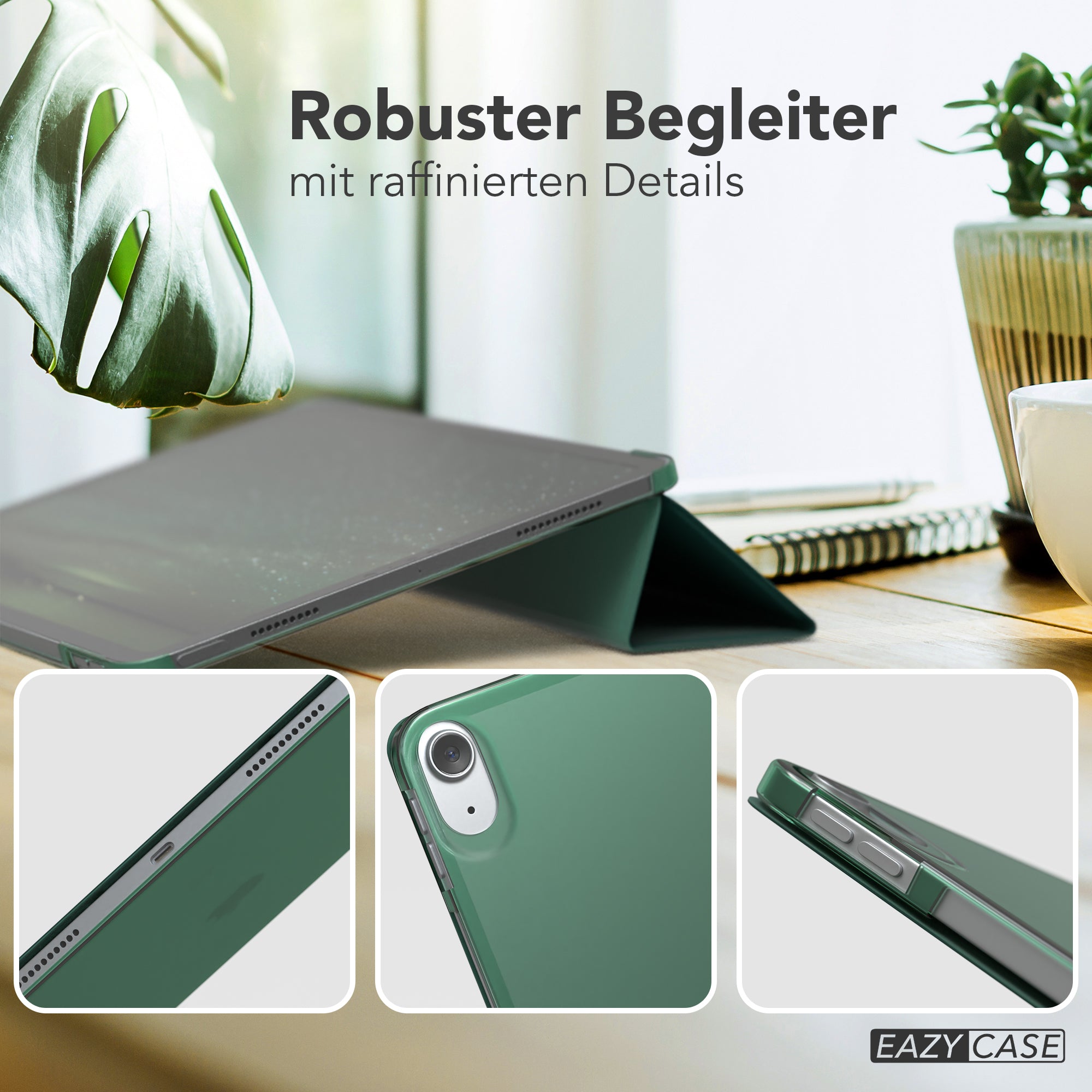 Apple iPad Air 11 Zoll M4 2026 Tablethülle Smartcase mit Aufstellfunktion