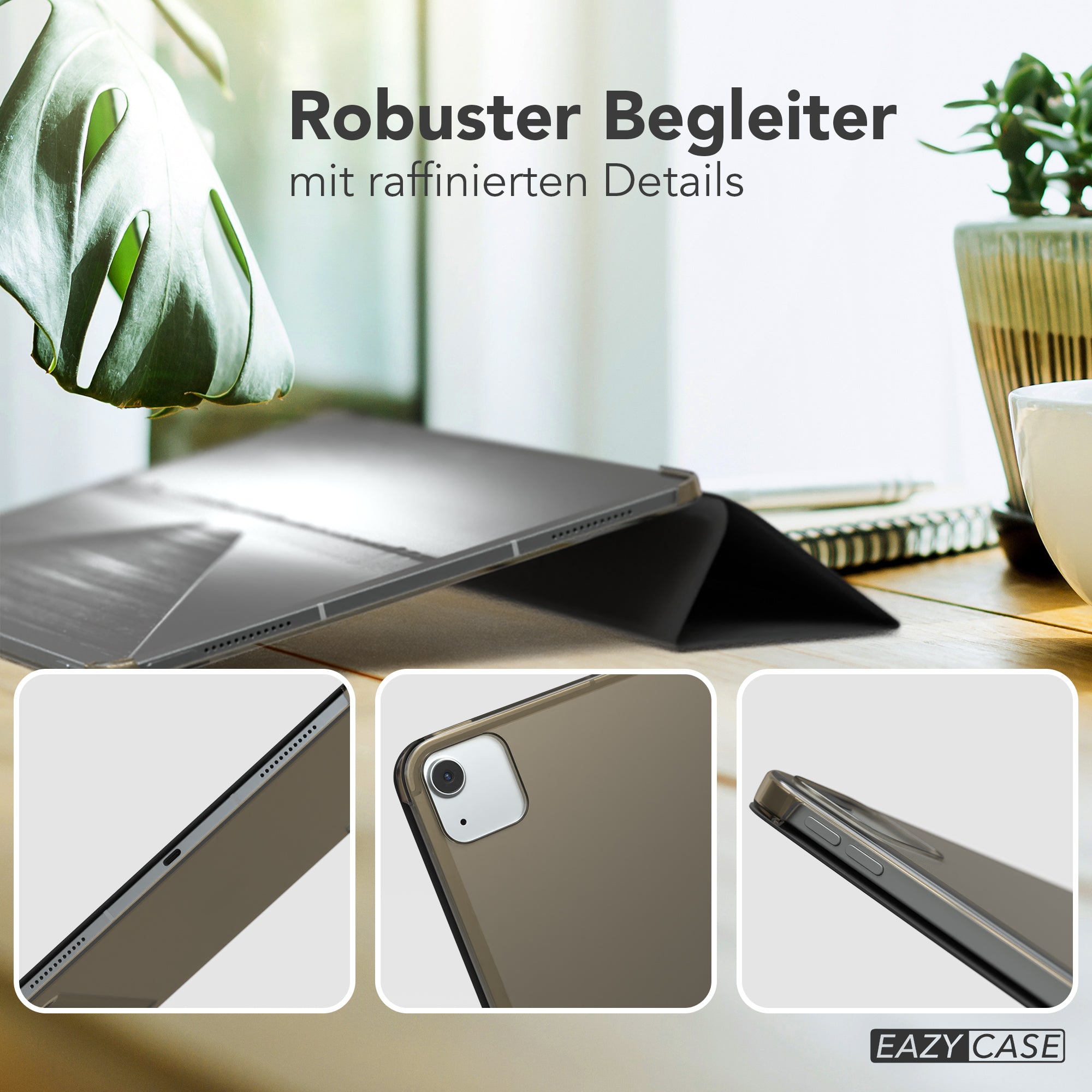 Apple iPad Air 13 Zoll M4 2026 Smartcase Tablethülle aufgestellt