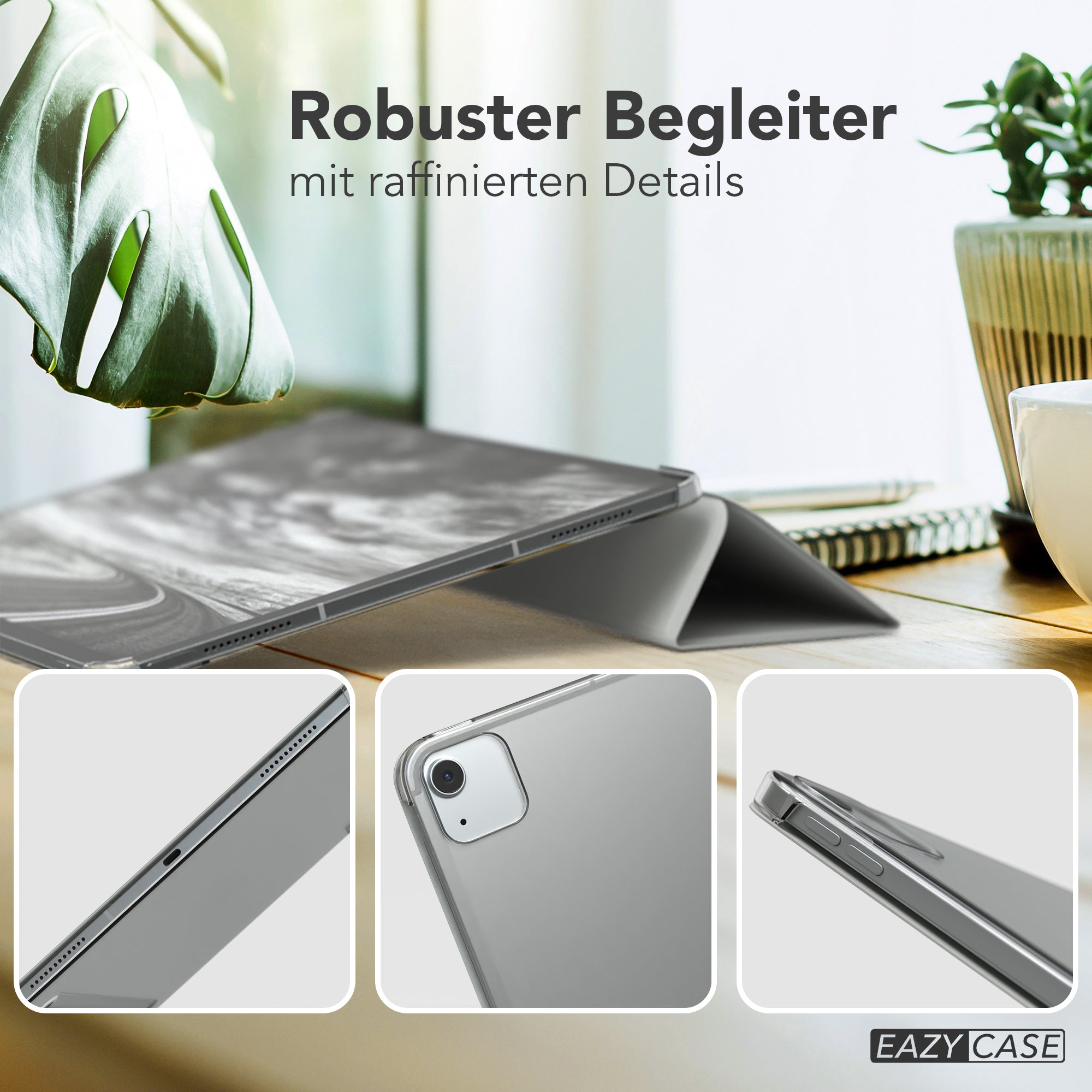 Apple iPad Air 13 Zoll M4 2026 Smartcase Tablethülle aufgestellt