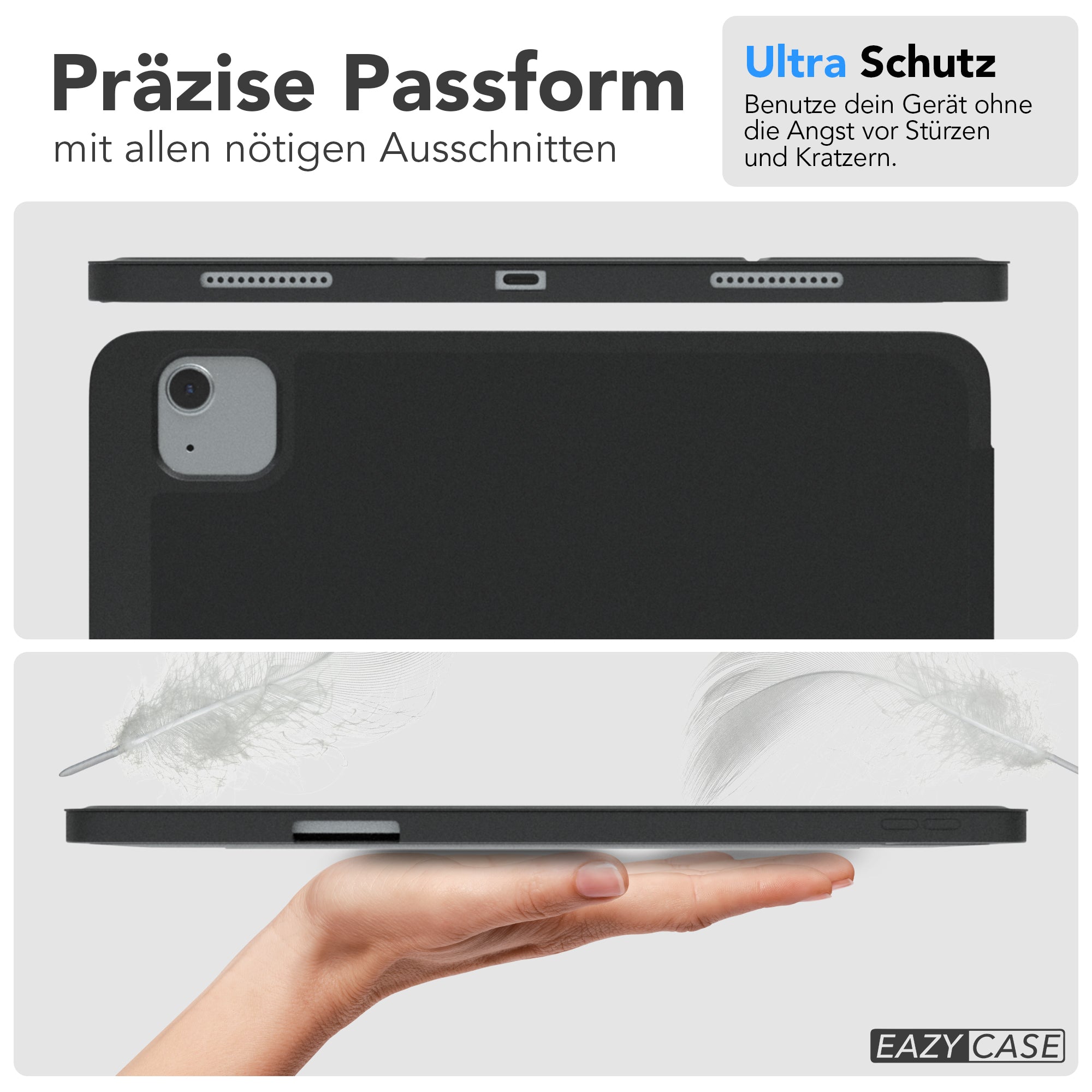 iPad Air 13 M4 2026 Tablethülle mit integriertem Stifthalter