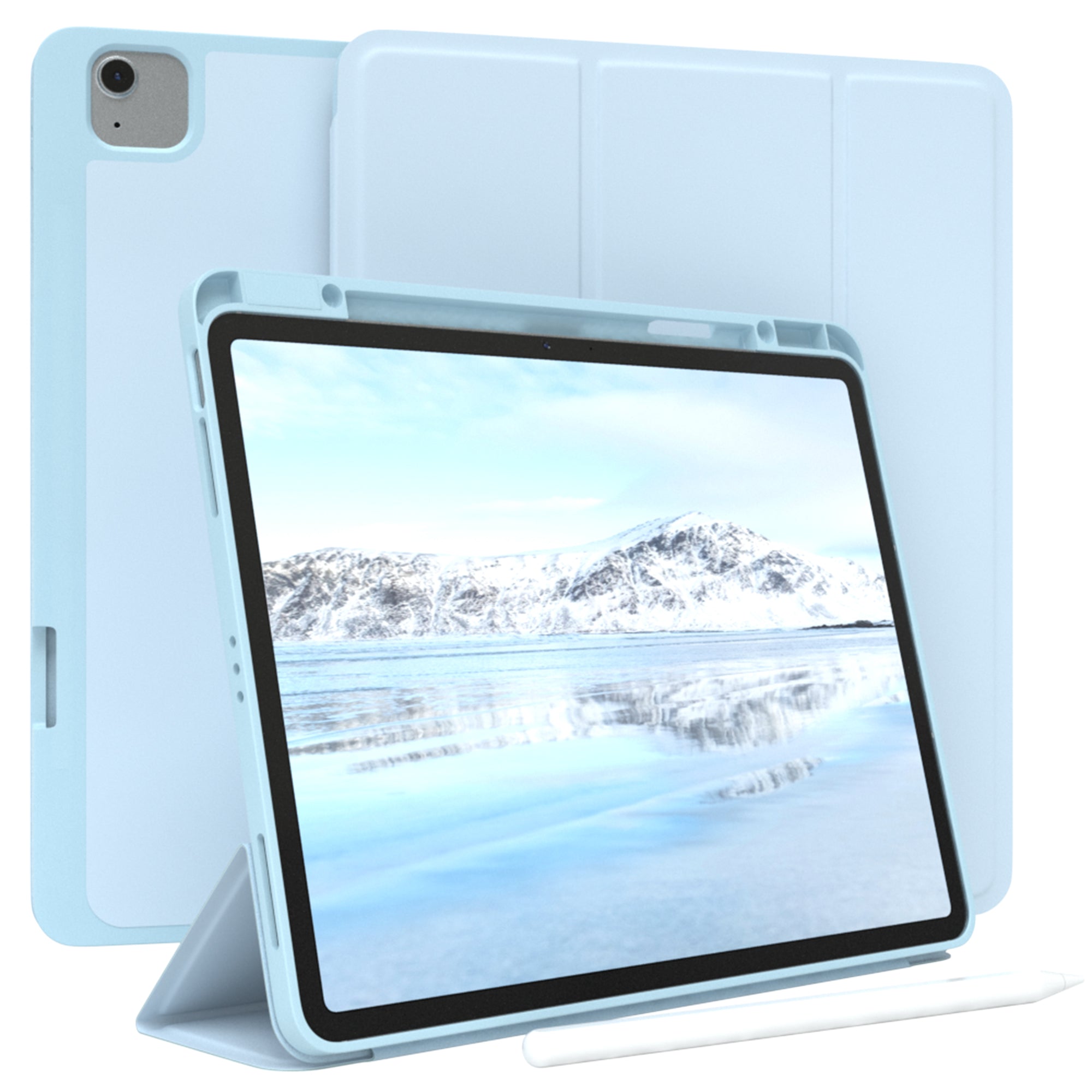 iPad Air 13 M4 2026 Tablethülle mit integriertem Stifthalter