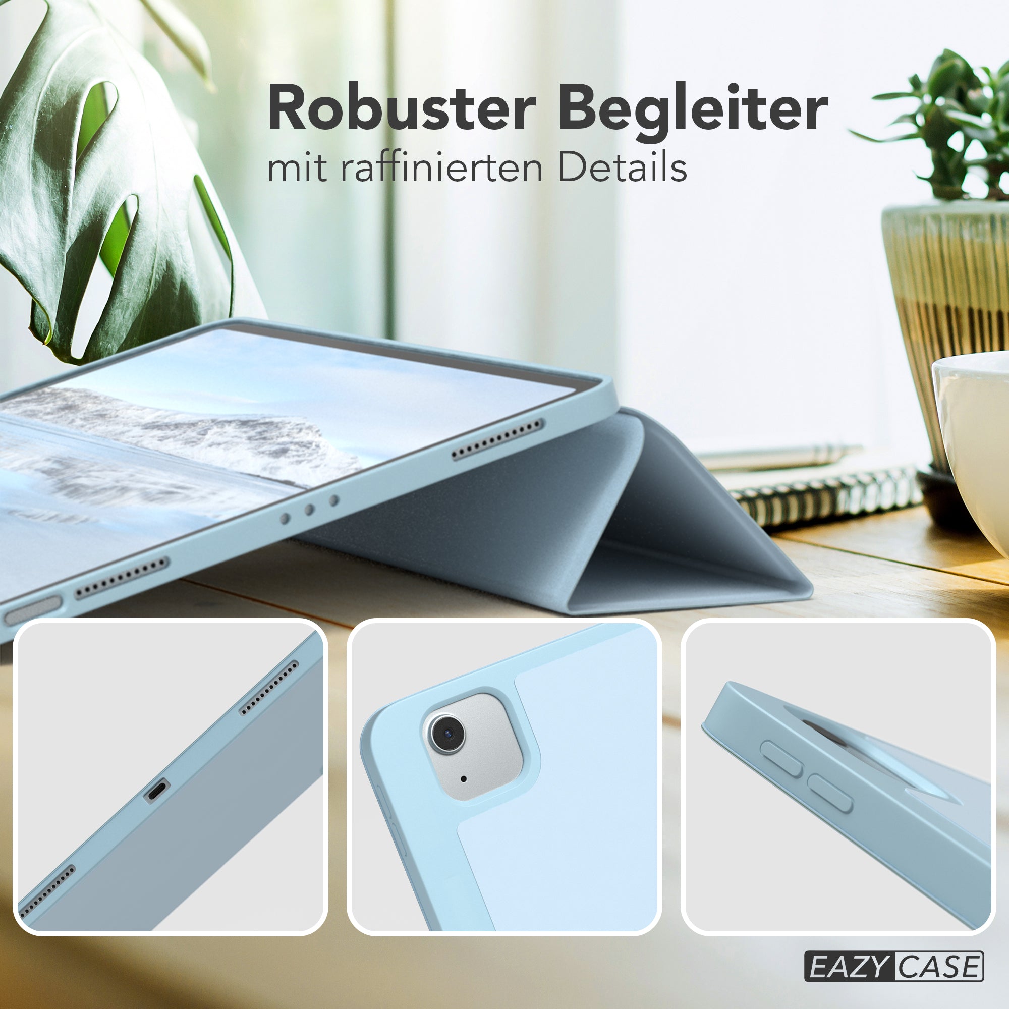 iPad Air 13 M4 2026 Tablethülle mit integriertem Stifthalter