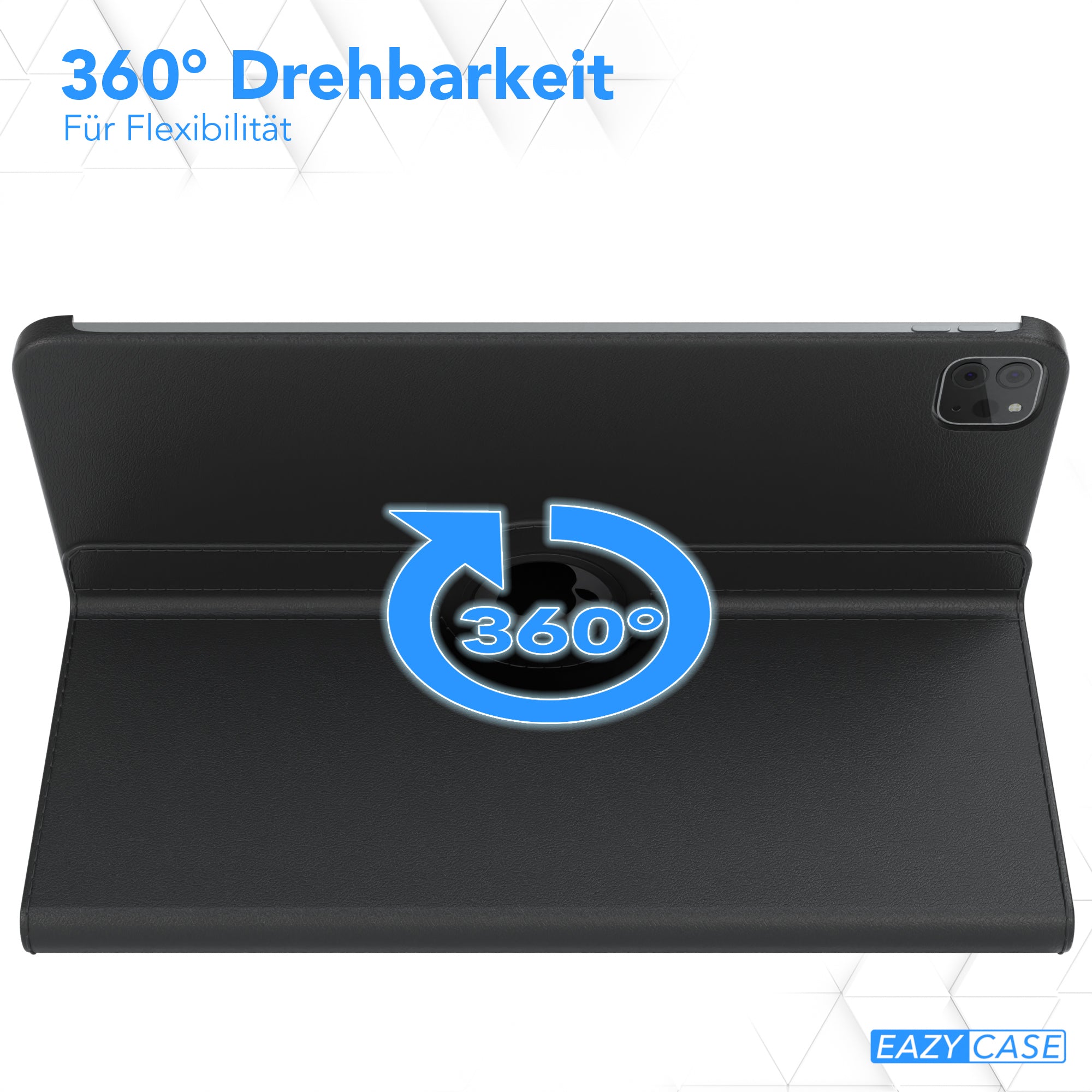 Apple iPad Air 13 Zoll M4 drehbare Tablethülle mit 360 Grad Rotation