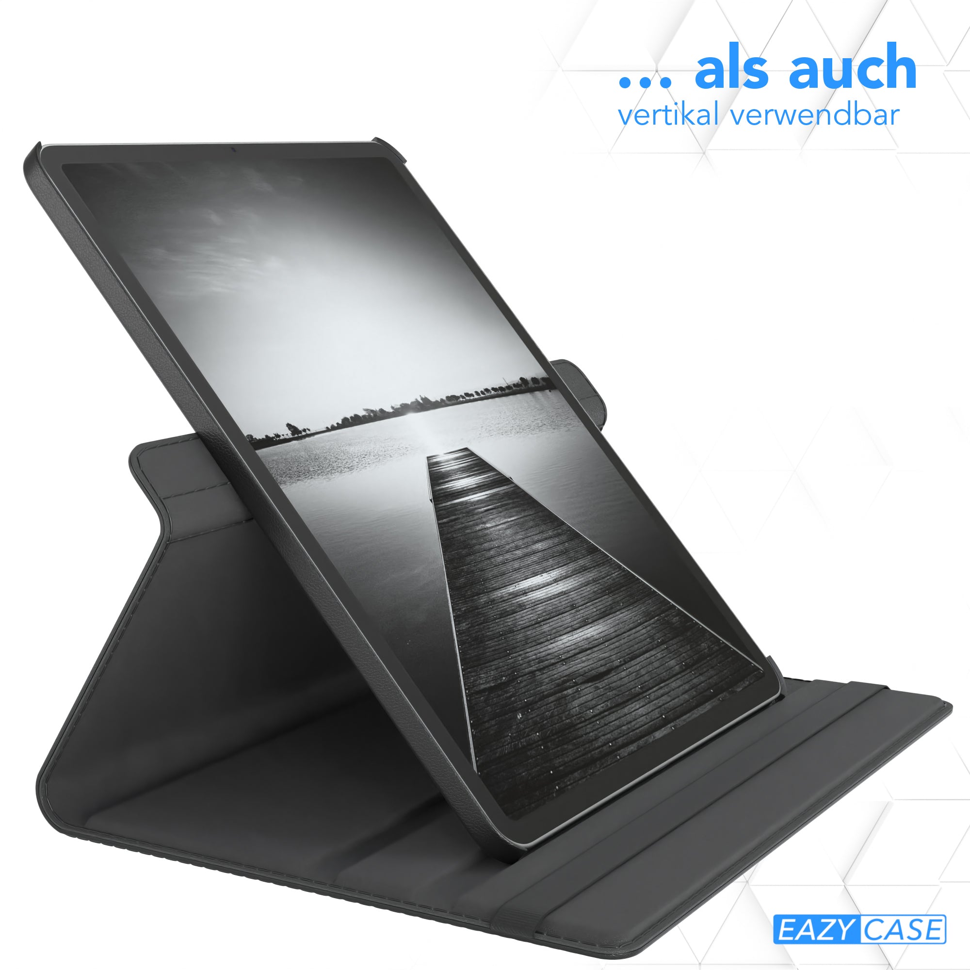 Apple iPad Air 13 Zoll M4 drehbare Tablethülle mit 360 Grad Rotation