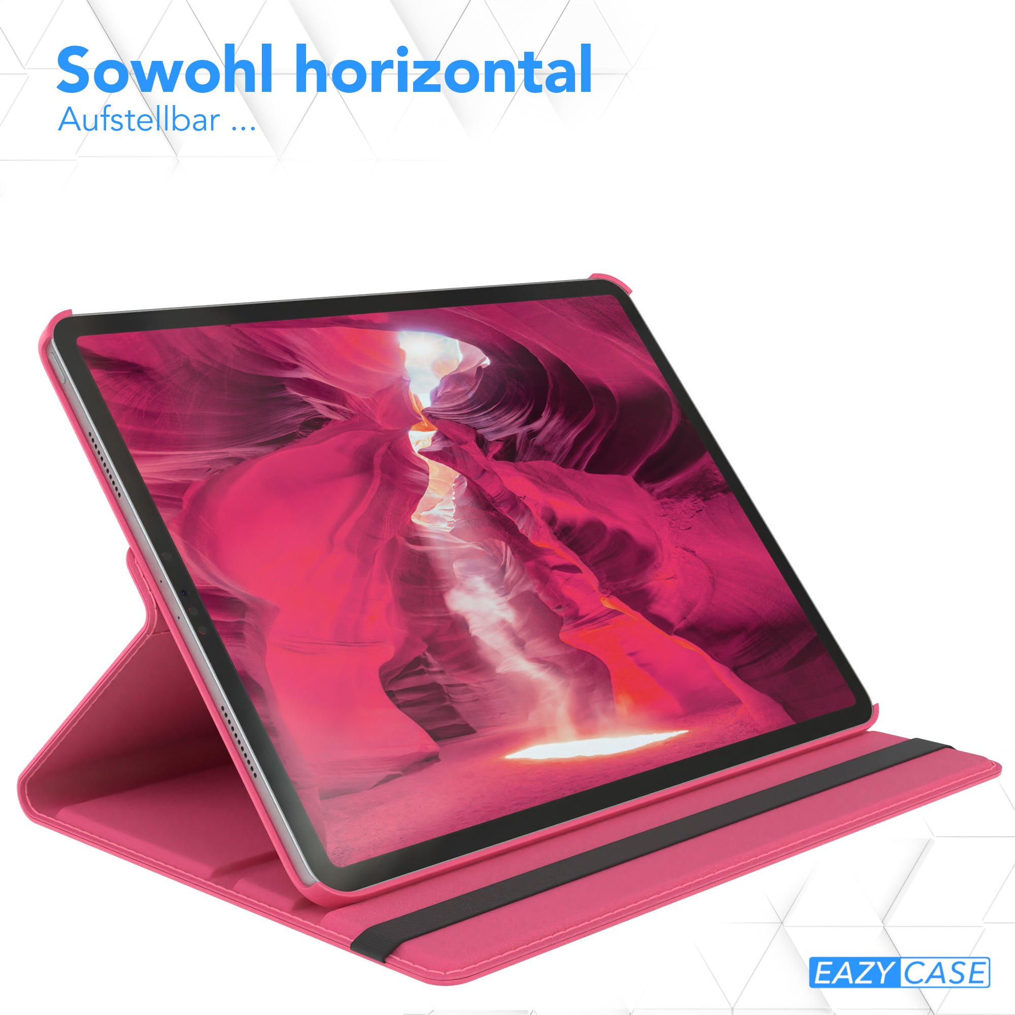 Apple iPad Air 13 Zoll M4 drehbare Tablethülle mit 360 Grad Rotation